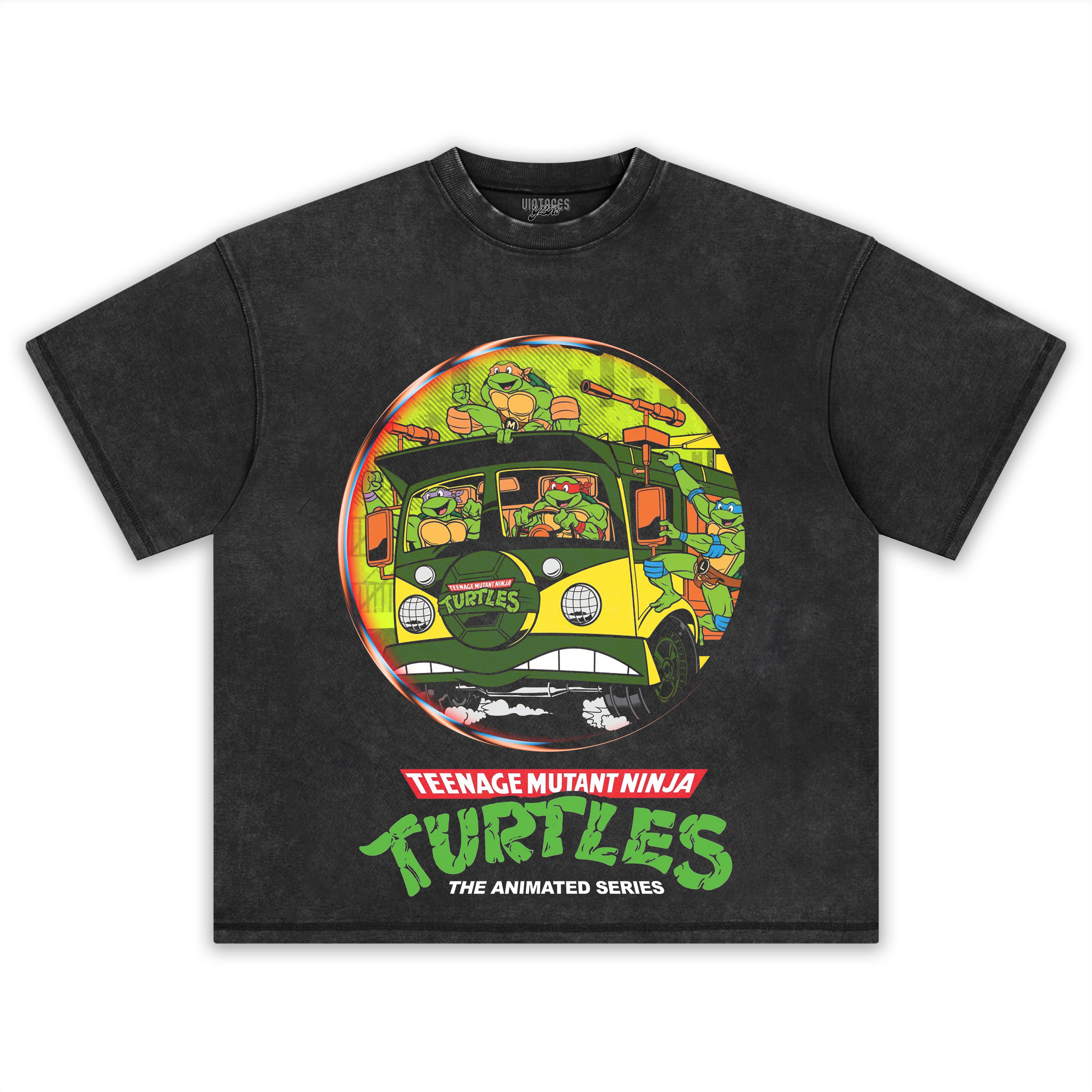 TMNT ANIMATED SERIES TEE & LS & HOODIE