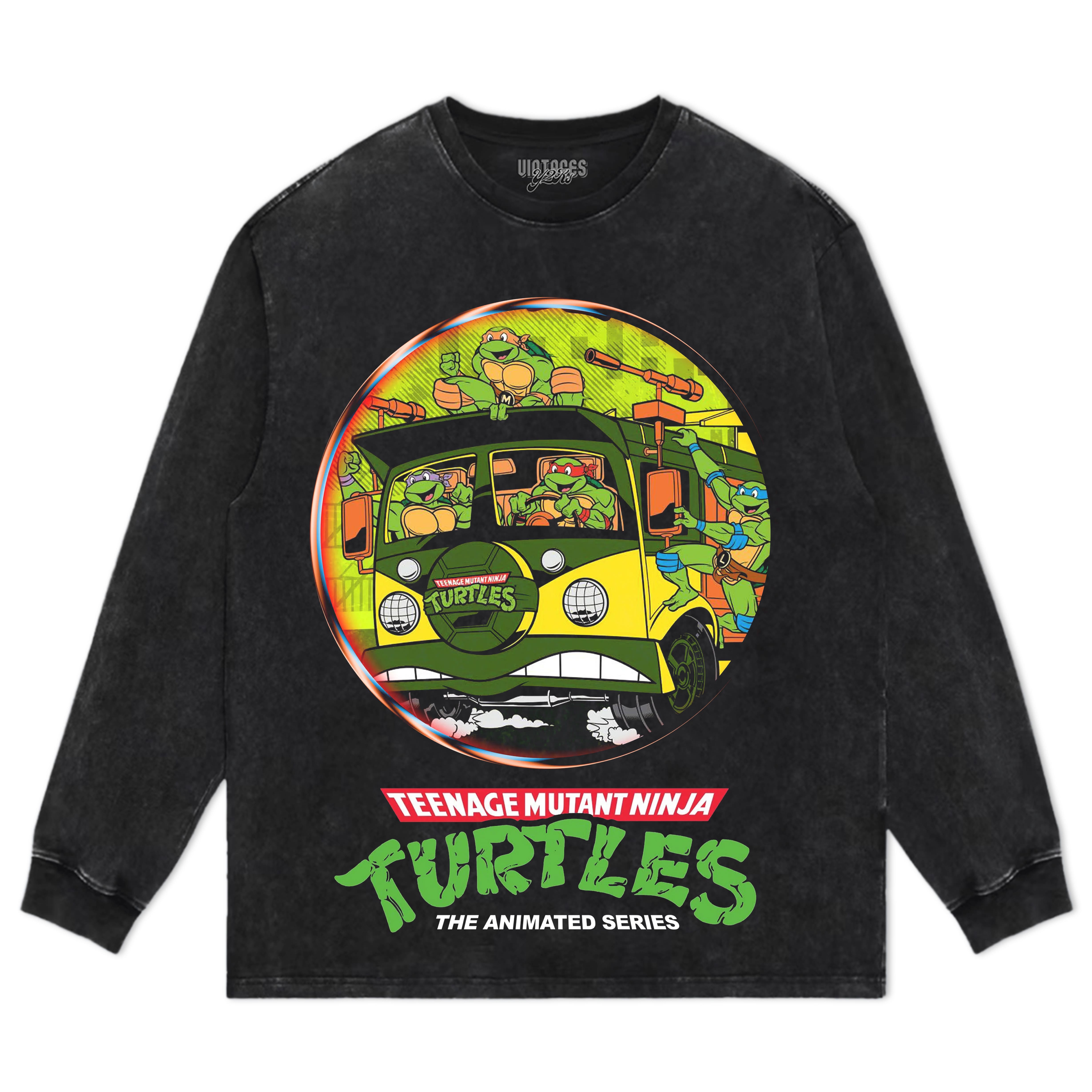 TMNT ANIMATED SERIES TEE & LS & HOODIE