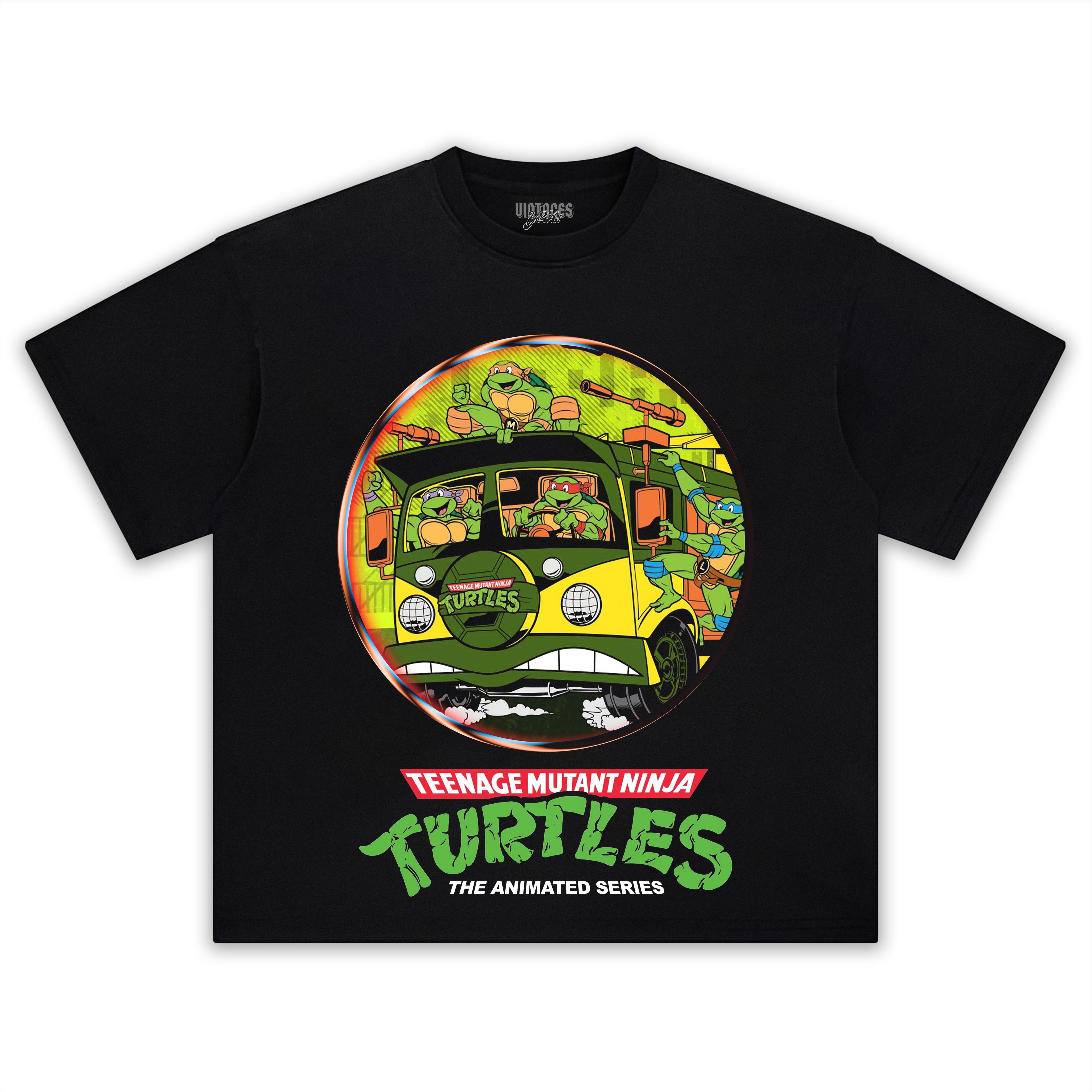 TMNT ANIMATED SERIES TEE & LS & HOODIE