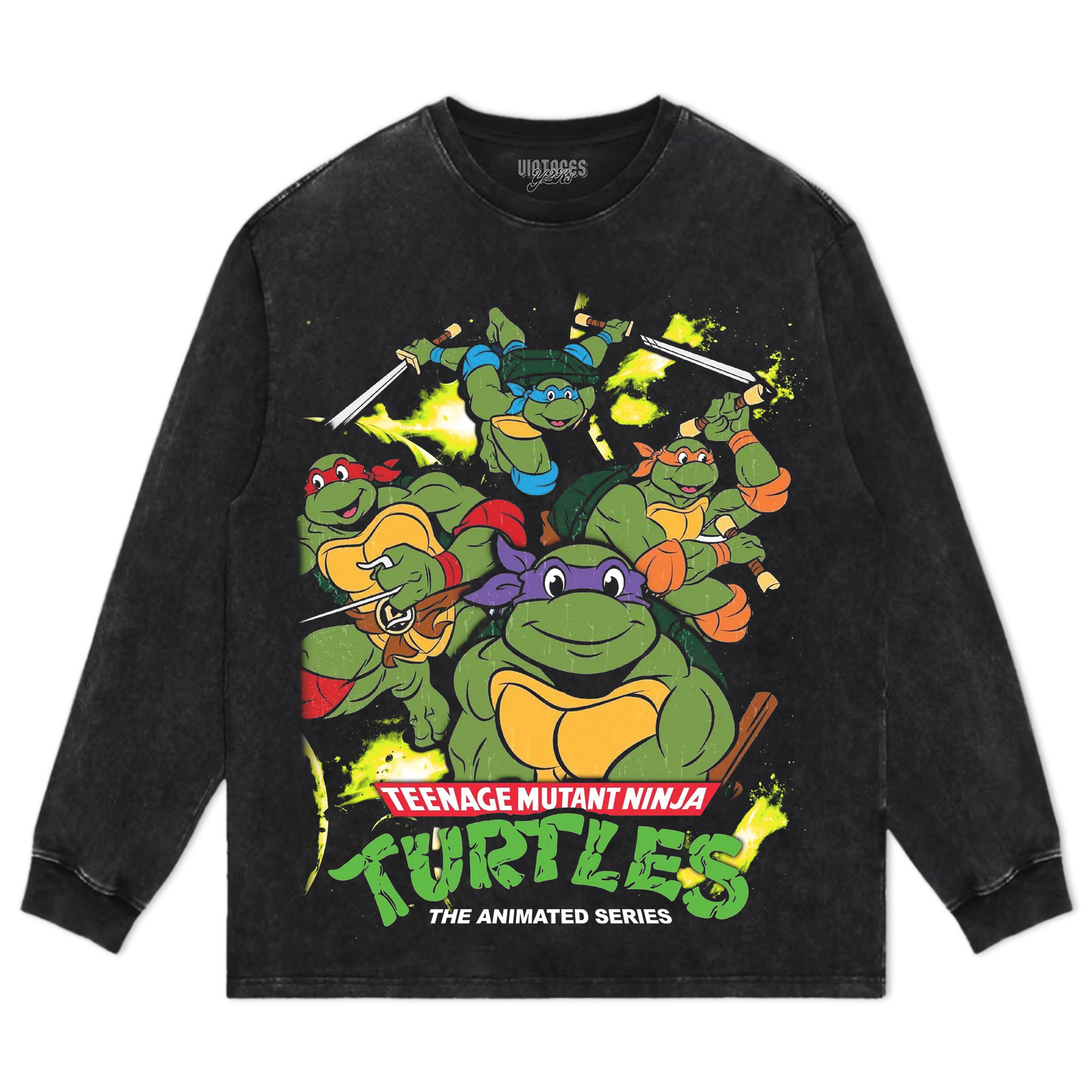 TMNT ANIMATED SERIES V2 TEE & LS & HOODIE