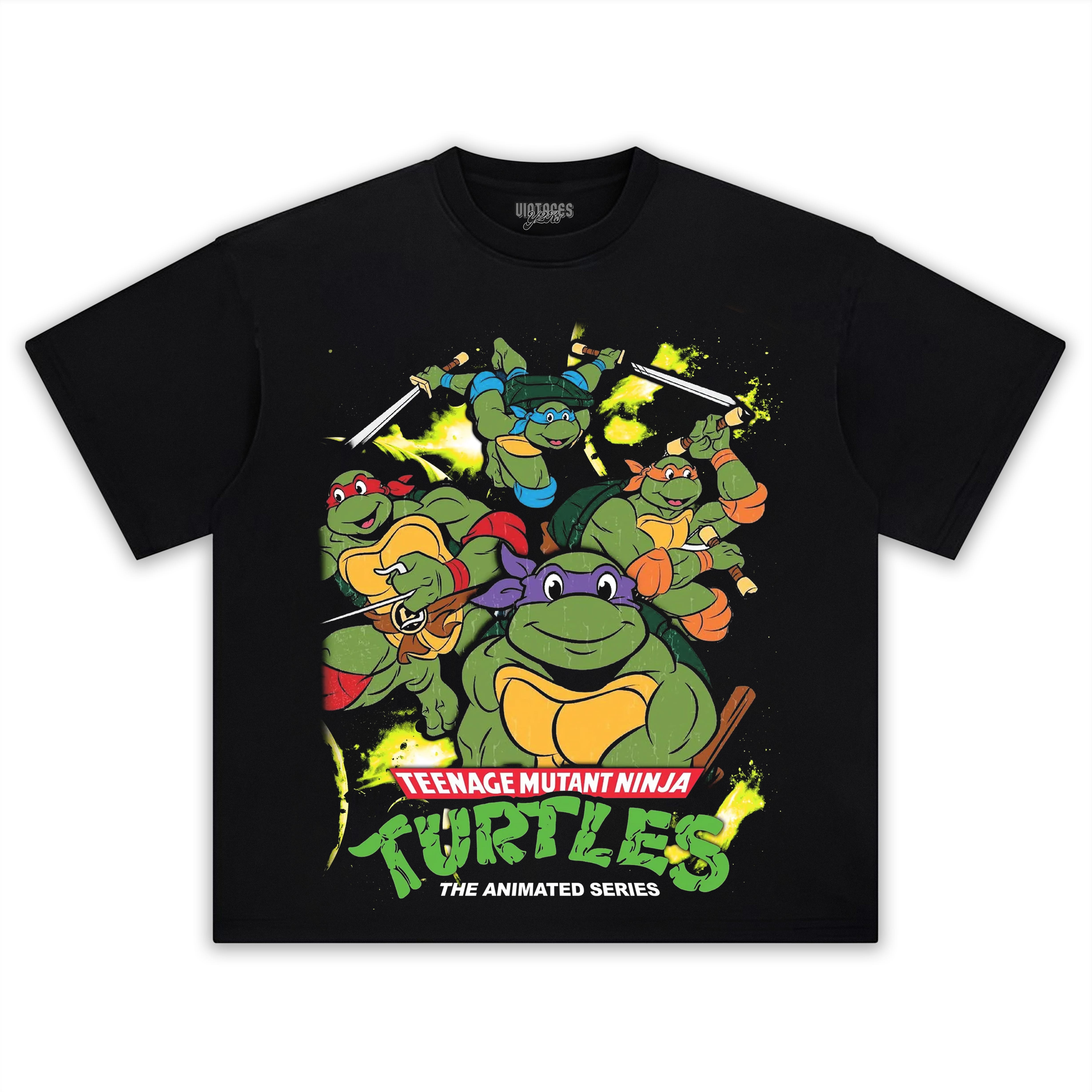 TMNT ANIMATED SERIES V2 TEE & LS & HOODIE