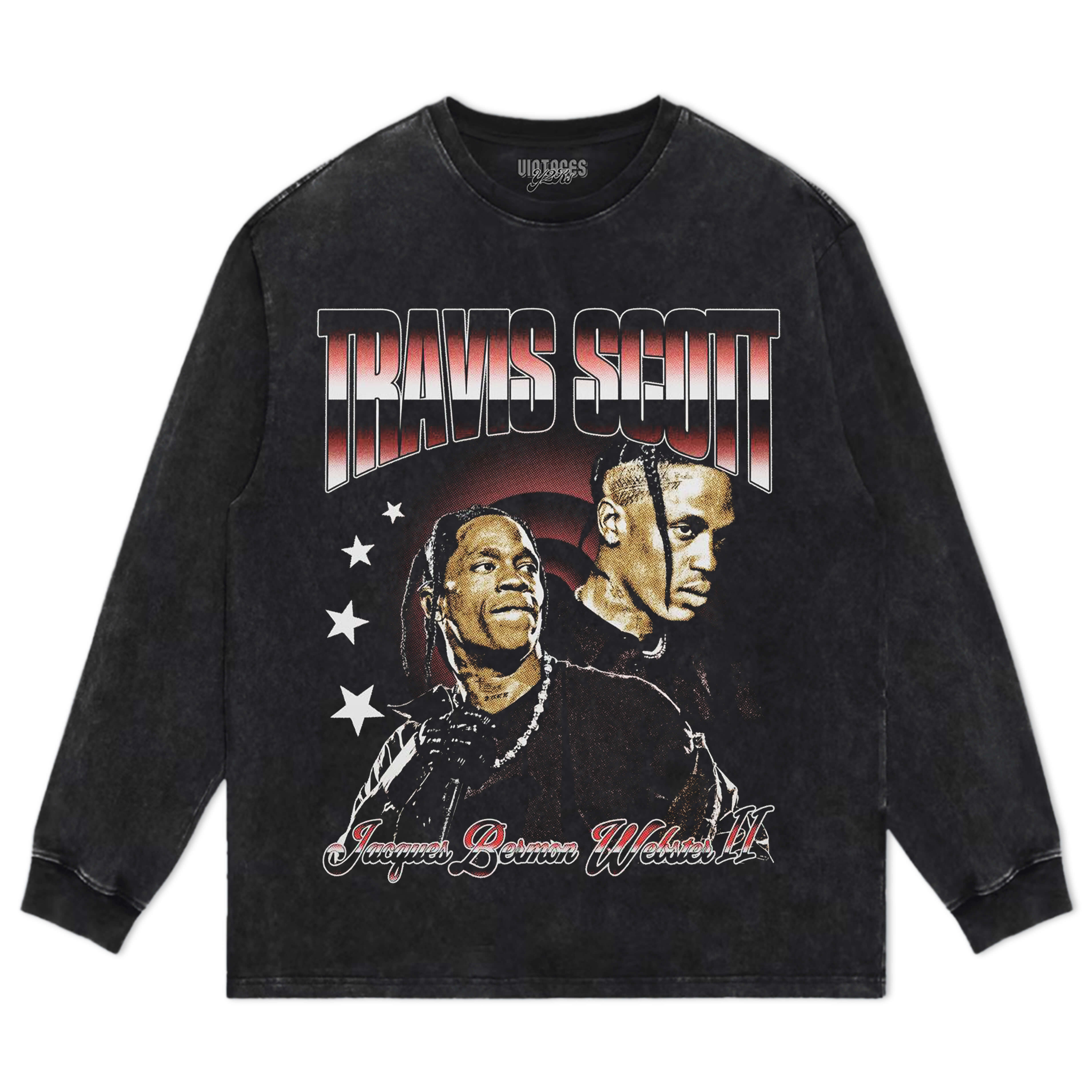TRAVIS SCOTT VINTAGE-STYLE TEE & LS & HOODIE
