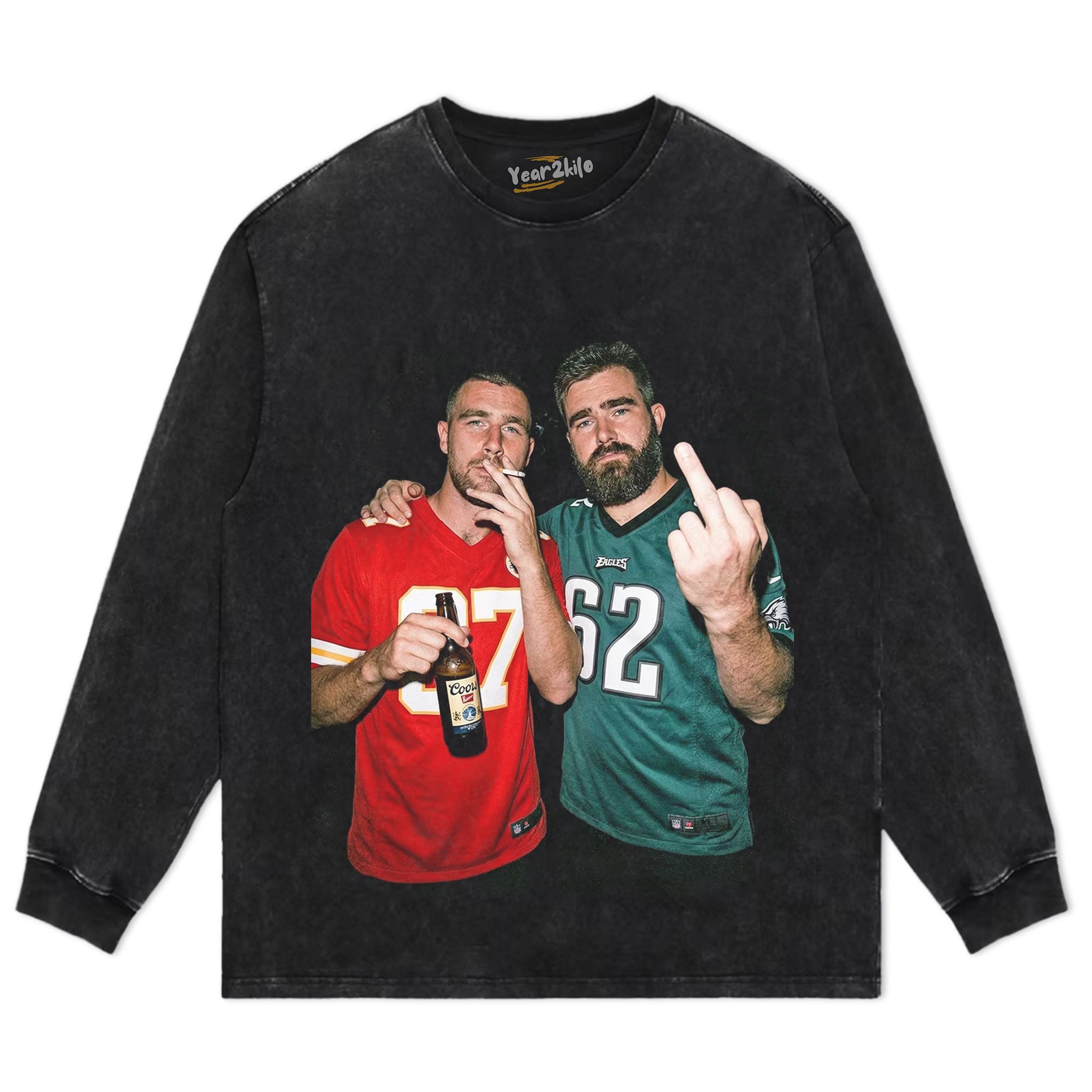 TRAVIS KELCE & JASON KELCE TANK TOP & TEE & LONG SLEEVE & LAYERED LS & HOODIE