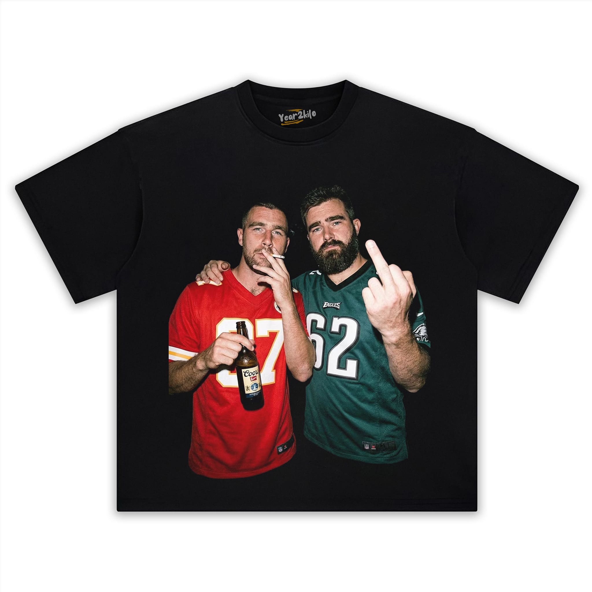 TRAVIS KELCE & JASON KELCE TANK TOP & TEE & LONG SLEEVE & LAYERED LS & HOODIE