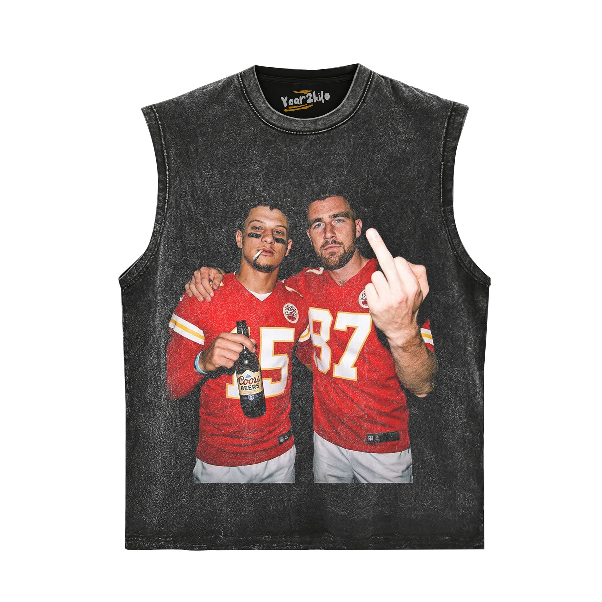 TRAVIS KELCE & PATRICK MAHOMESTANK TOP & TEE & LONG SLEEVE & LAYERED LS & HOODIE