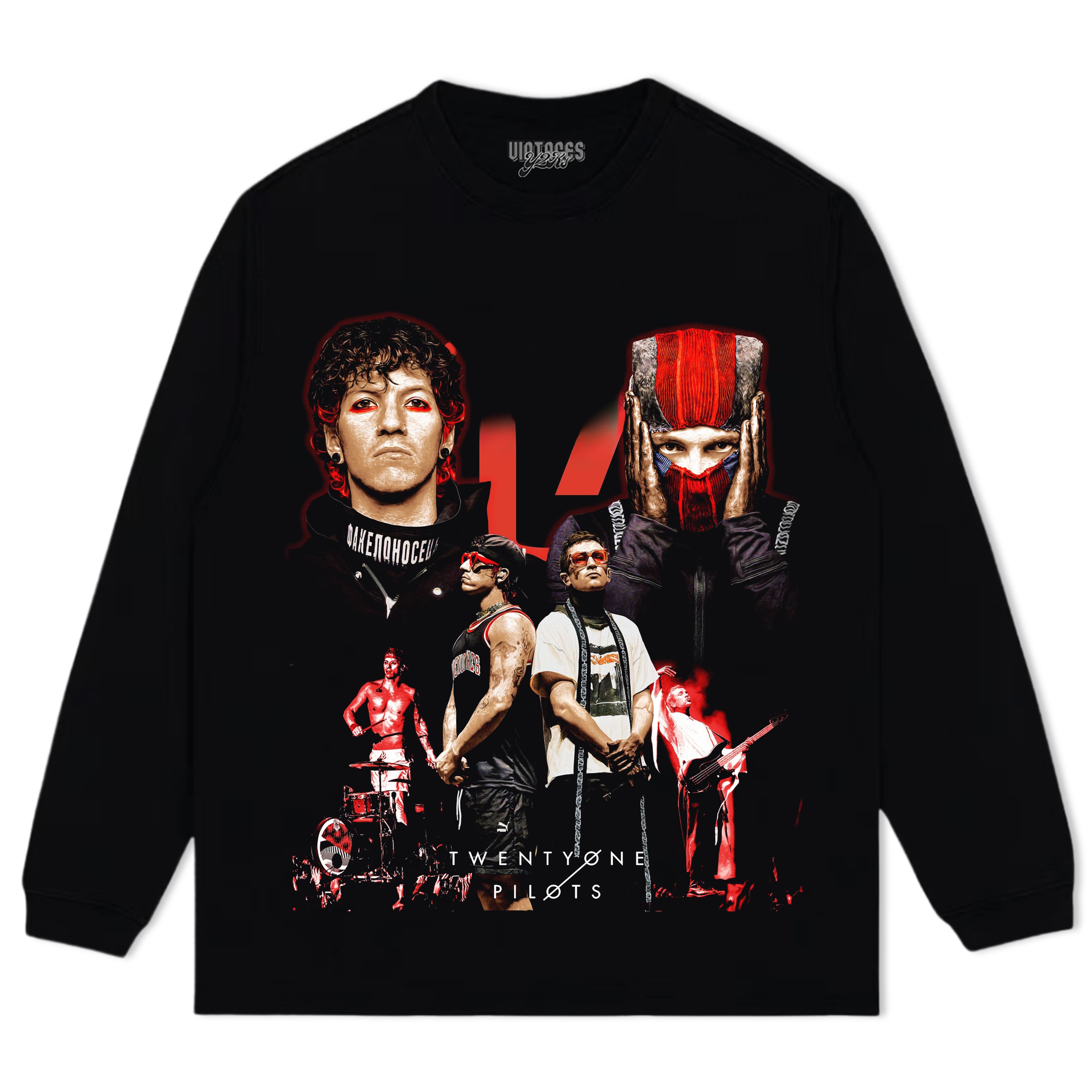 TWENTY ONE PILOTS TEE & LS & HOODIE