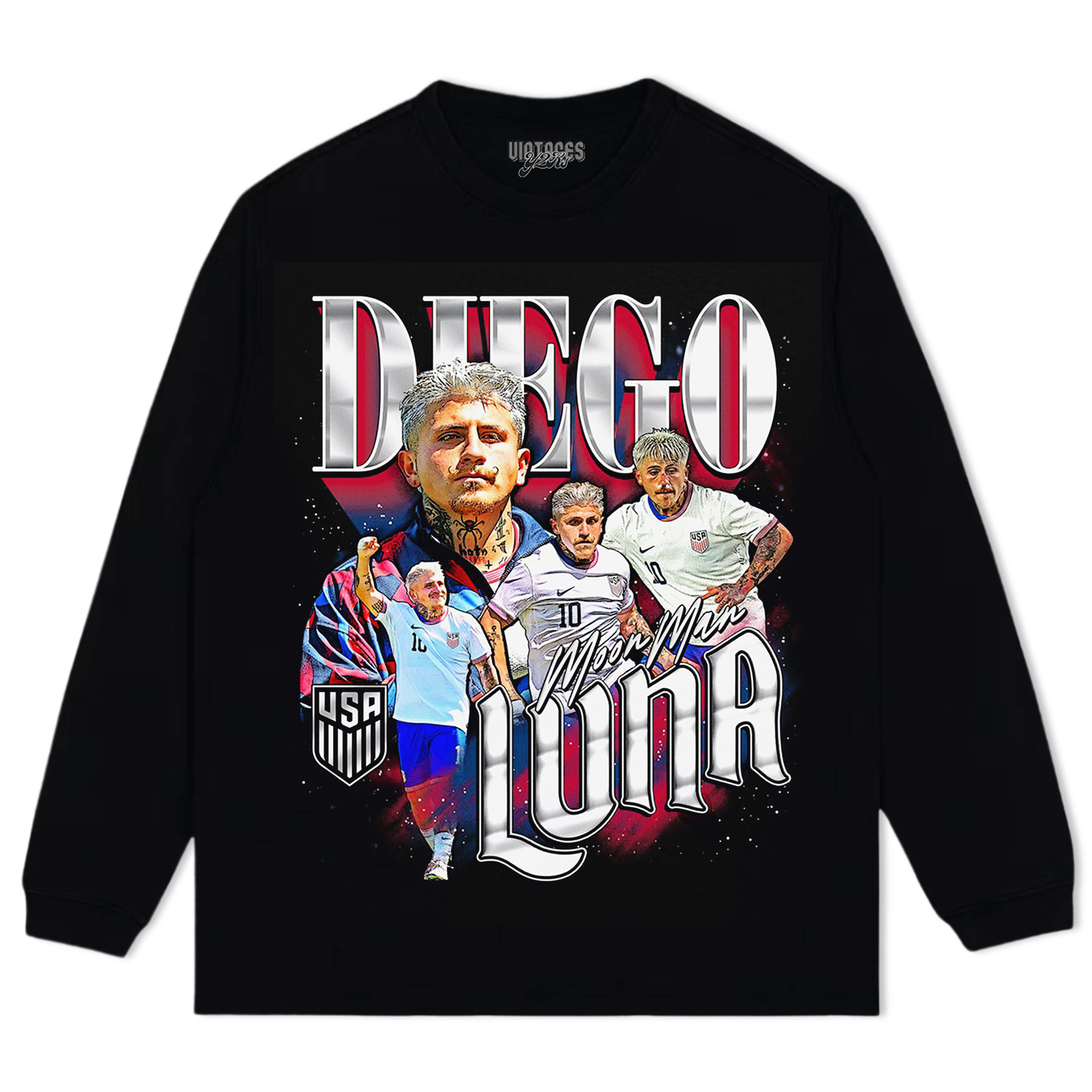 USMNT DIEGO LUNA “MOON MAN” TEE & LS & HOODIE