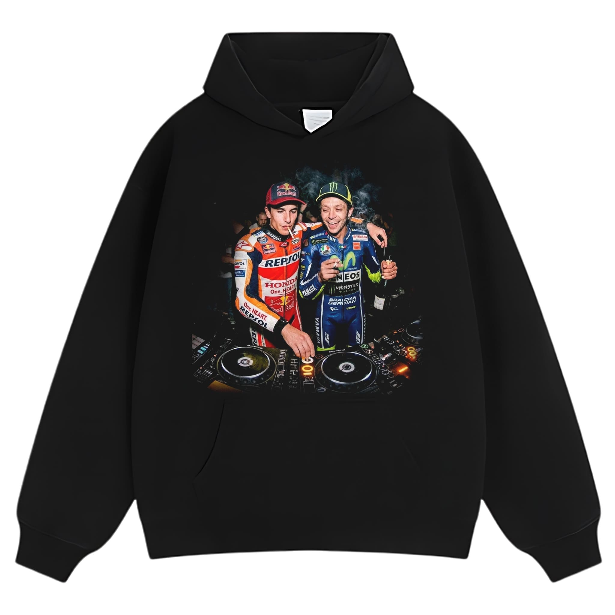 VALENTINO ROSSI & MARC MARQUEZ MOTO GP V2 TANK TOP & TEE & LONG SLEEVE & LAYERED LS & HOODIE