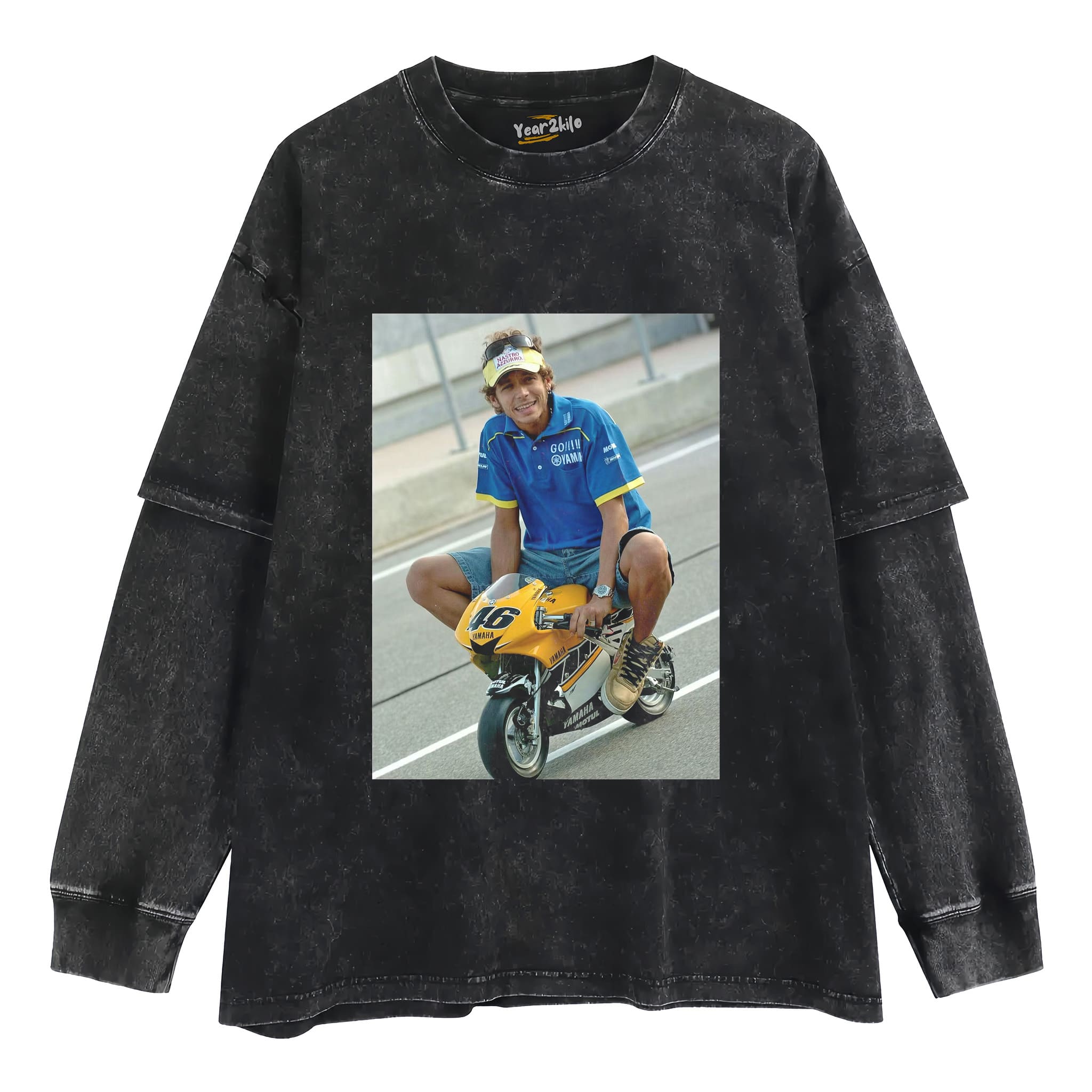 VALENTINO ROSSI MOTO GP TANK TOP & TEE & LONG SLEEVE & LAYERED LS & HOODIE