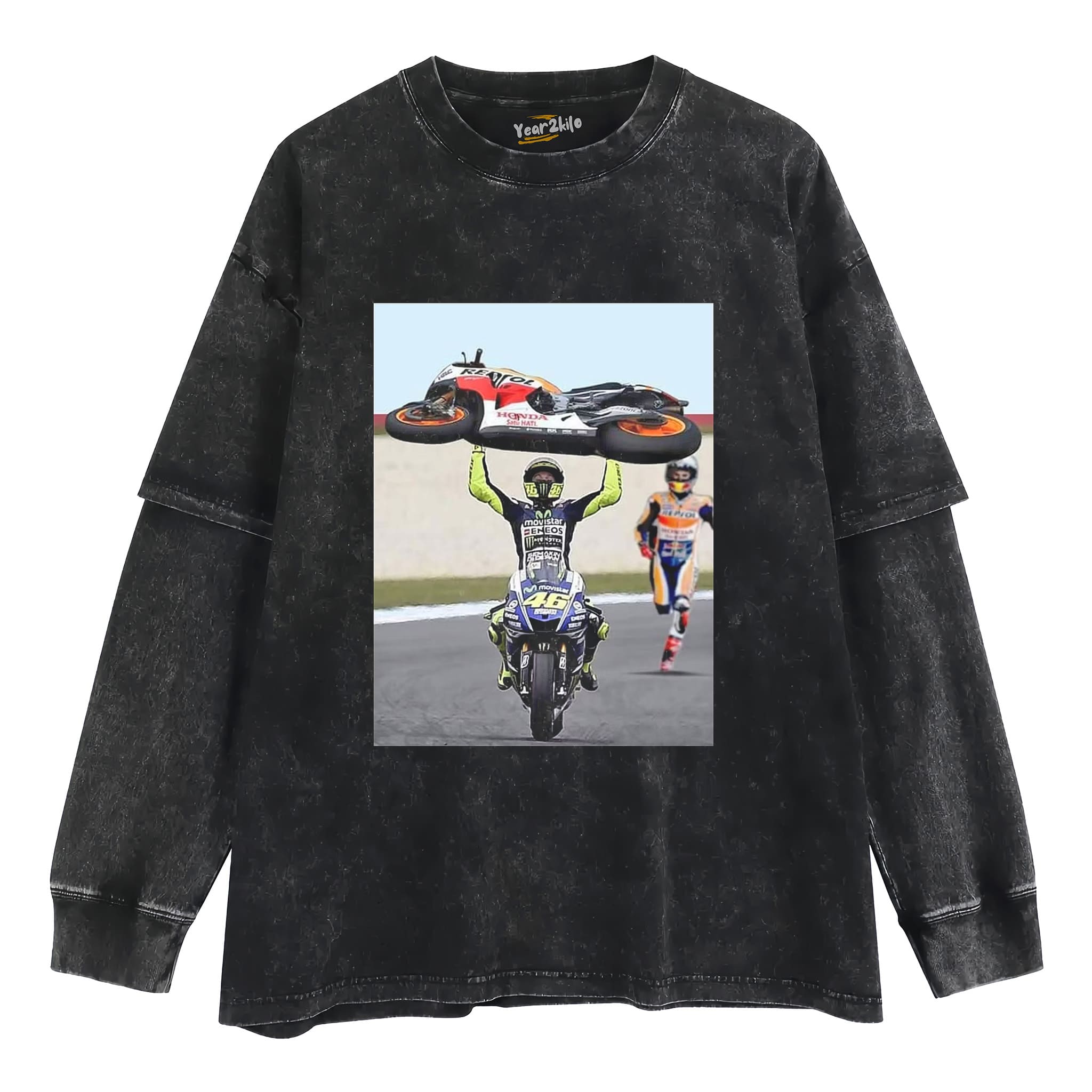 VALENTINO ROSSI MOTO GP V1 TANK TOP & TEE & LONG SLEEVE & LAYERED LS & HOODIE