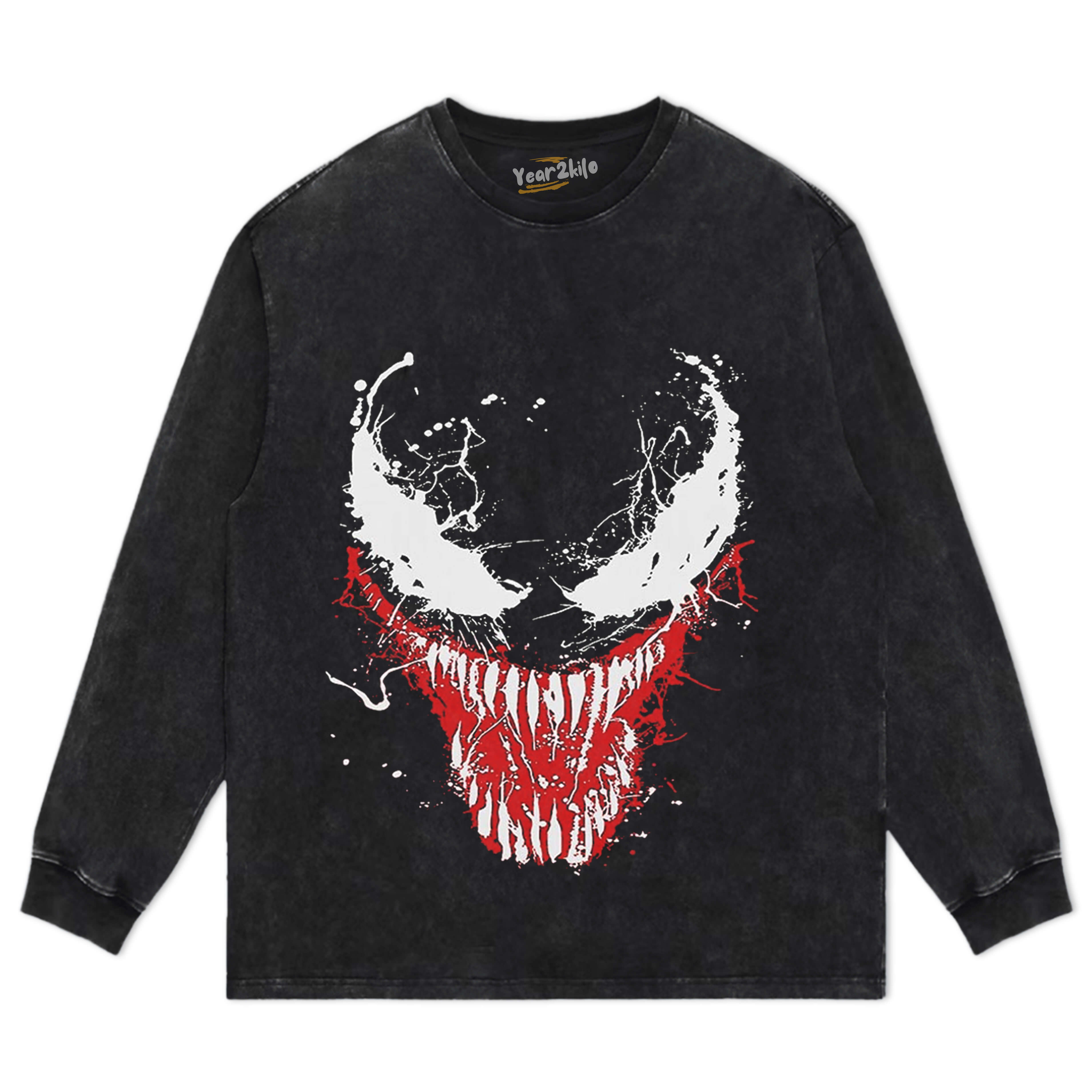BIG FACE VENOM TEE & LS & HOODIE