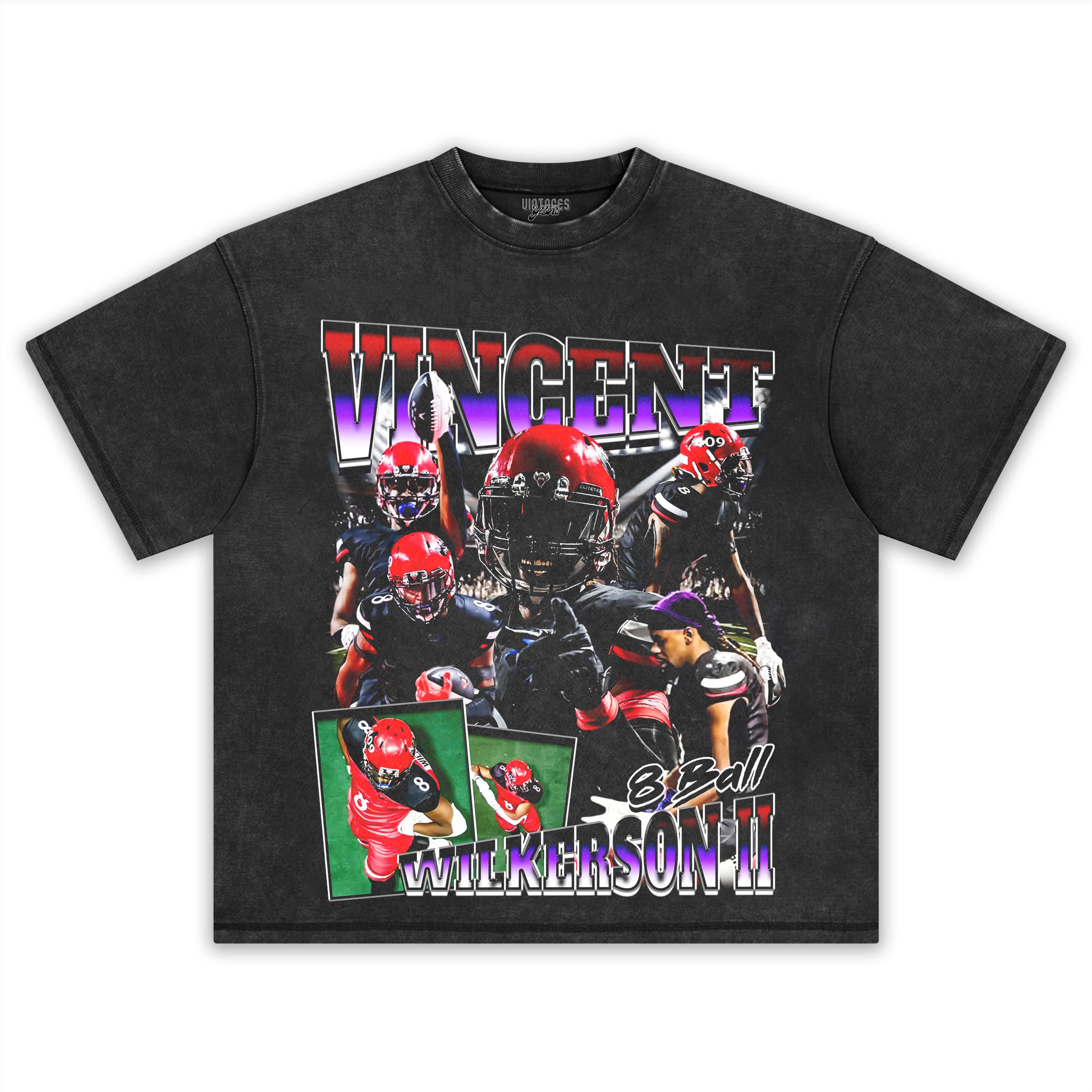 VINCENT WILKERSON II TEE & LS & HOODIE