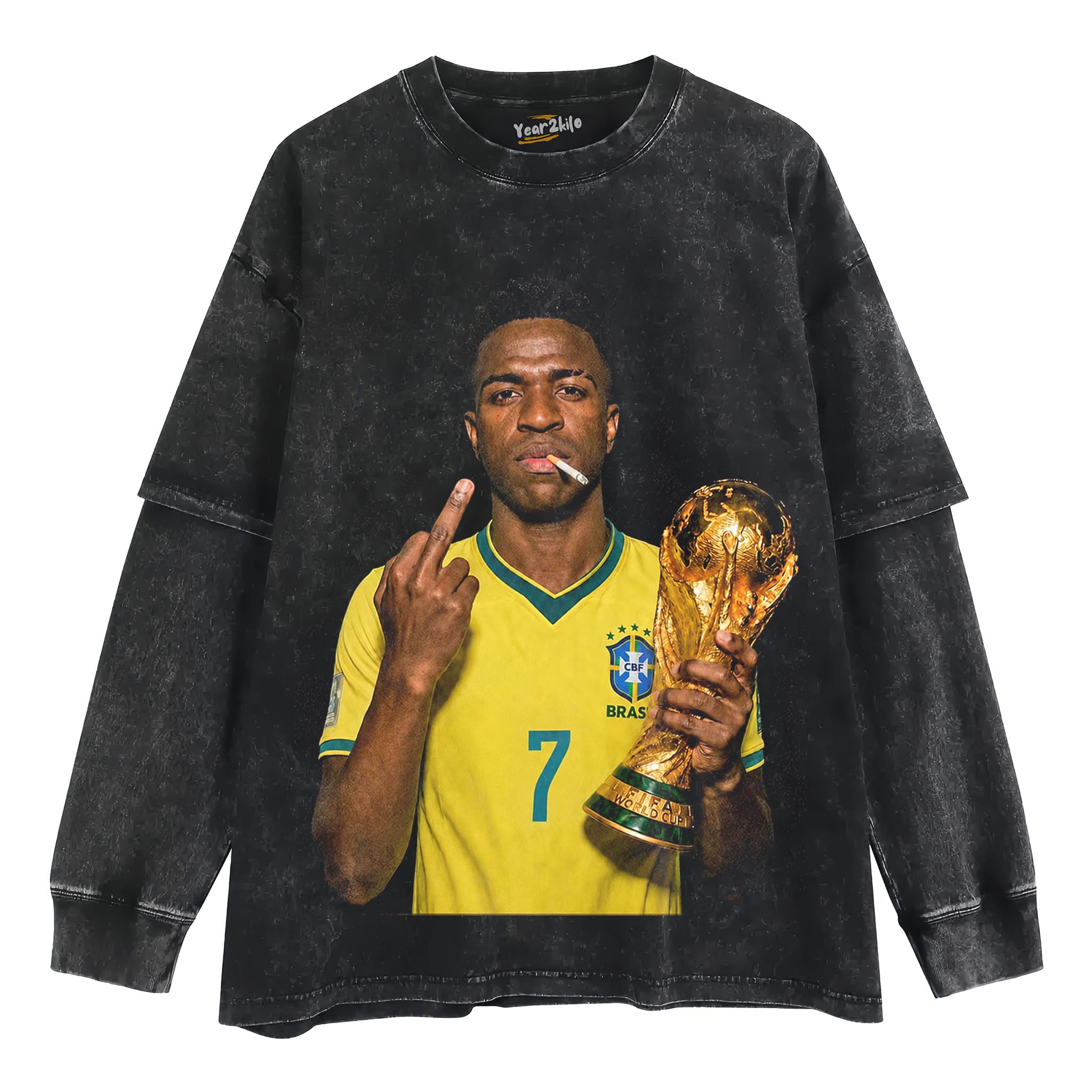 VINÍCIUS JÚNIOR 2026 VINTAGE TANK TOP & TEE & LONG SLEEVE & LAYERED LS & HOODIE