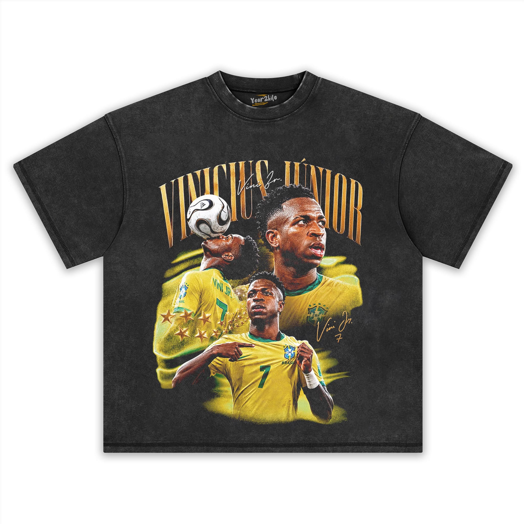VINÍCIUS JÚNIOR 2026 VINTAGE V2 TANK TOP & TEE & LONG SLEEVE & LAYERED LS & HOODIE