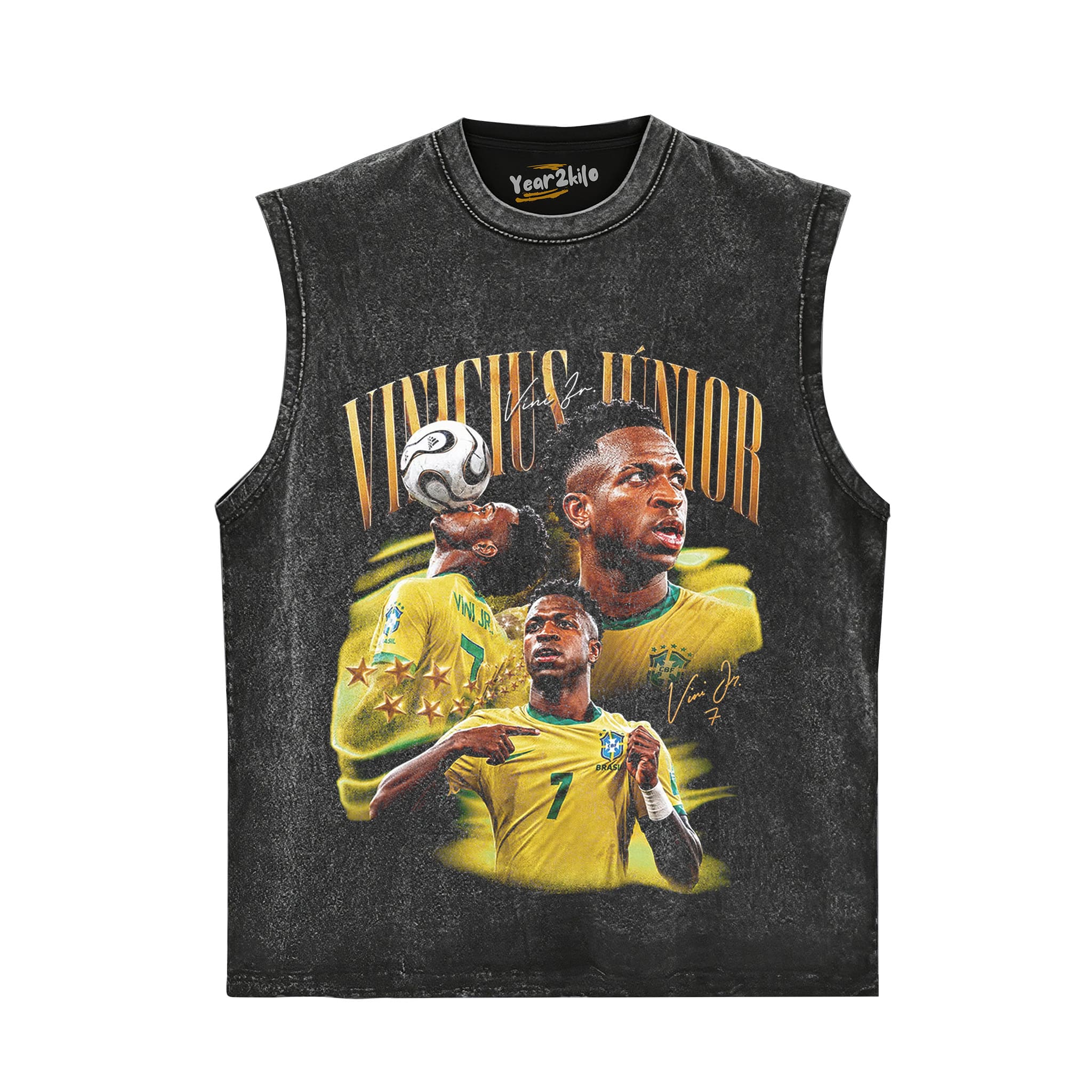 VINÍCIUS JÚNIOR 2026 VINTAGE V2 TANK TOP & TEE & LONG SLEEVE & LAYERED LS & HOODIE