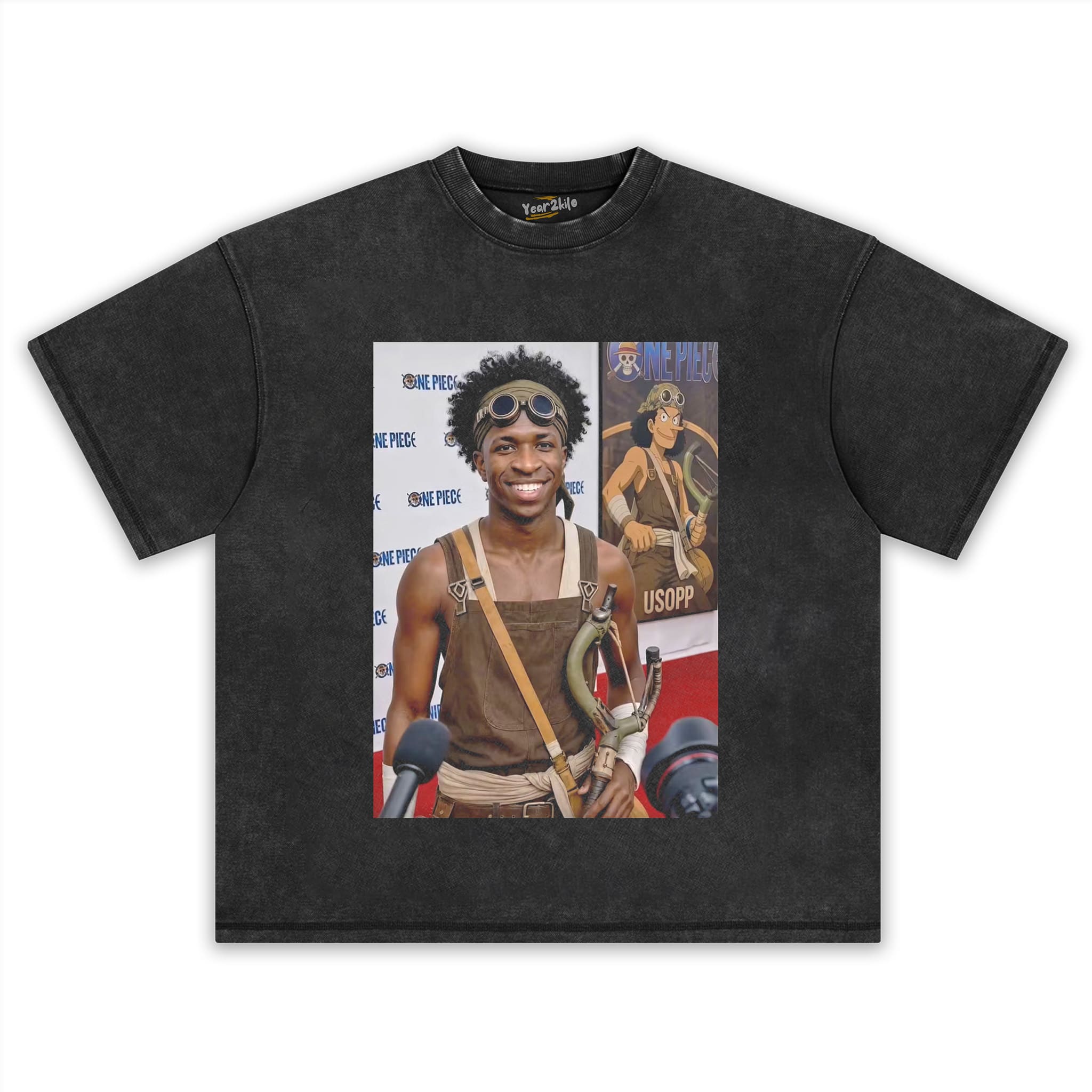 VINICIUS JR × USOPP ONE PIECE GRAPHIC TANK TOP & TEE & LONG SLEEVE & LAYERED LS & HOODIE