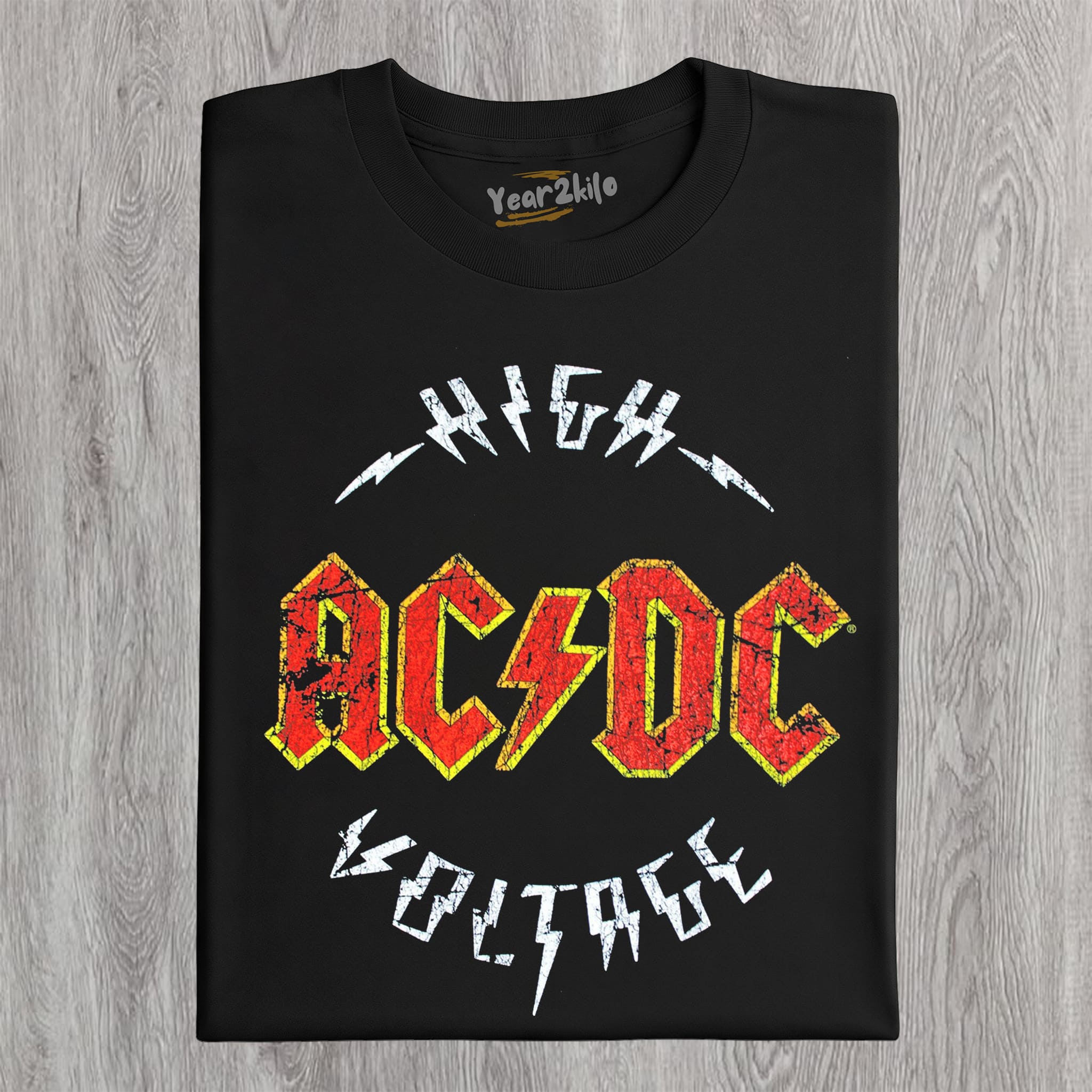 VINTAGE ACDC V3 TANK TOP & TEE & LONG SLEEVE & LAYERED LS & HOODIE