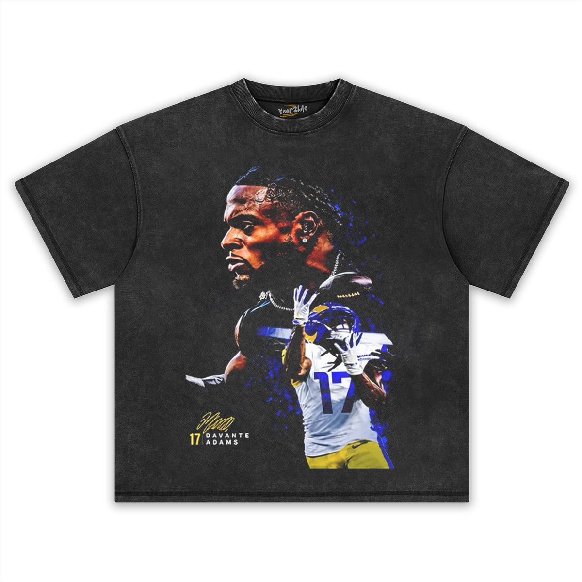 VINTAGE DAVANTE ADAMS FOOTBALL TANK TOP & TEE & LONG SLEEVE & LAYERED LS & HOODIE