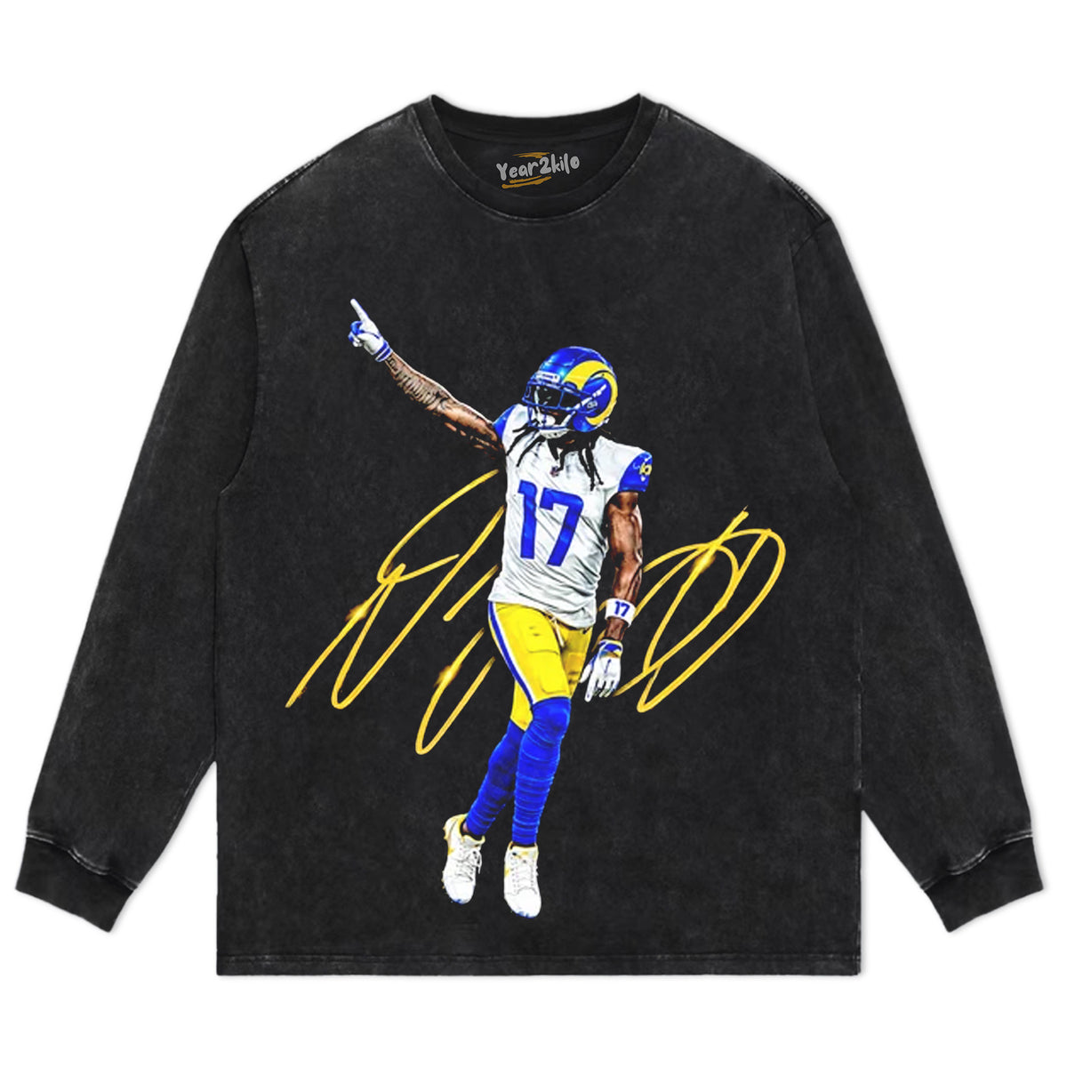 VINTAGE DAVANTE ADAMS FOOTBALL V2 TANK TOP & TEE & LONG SLEEVE & LAYERED LS & HOODIE