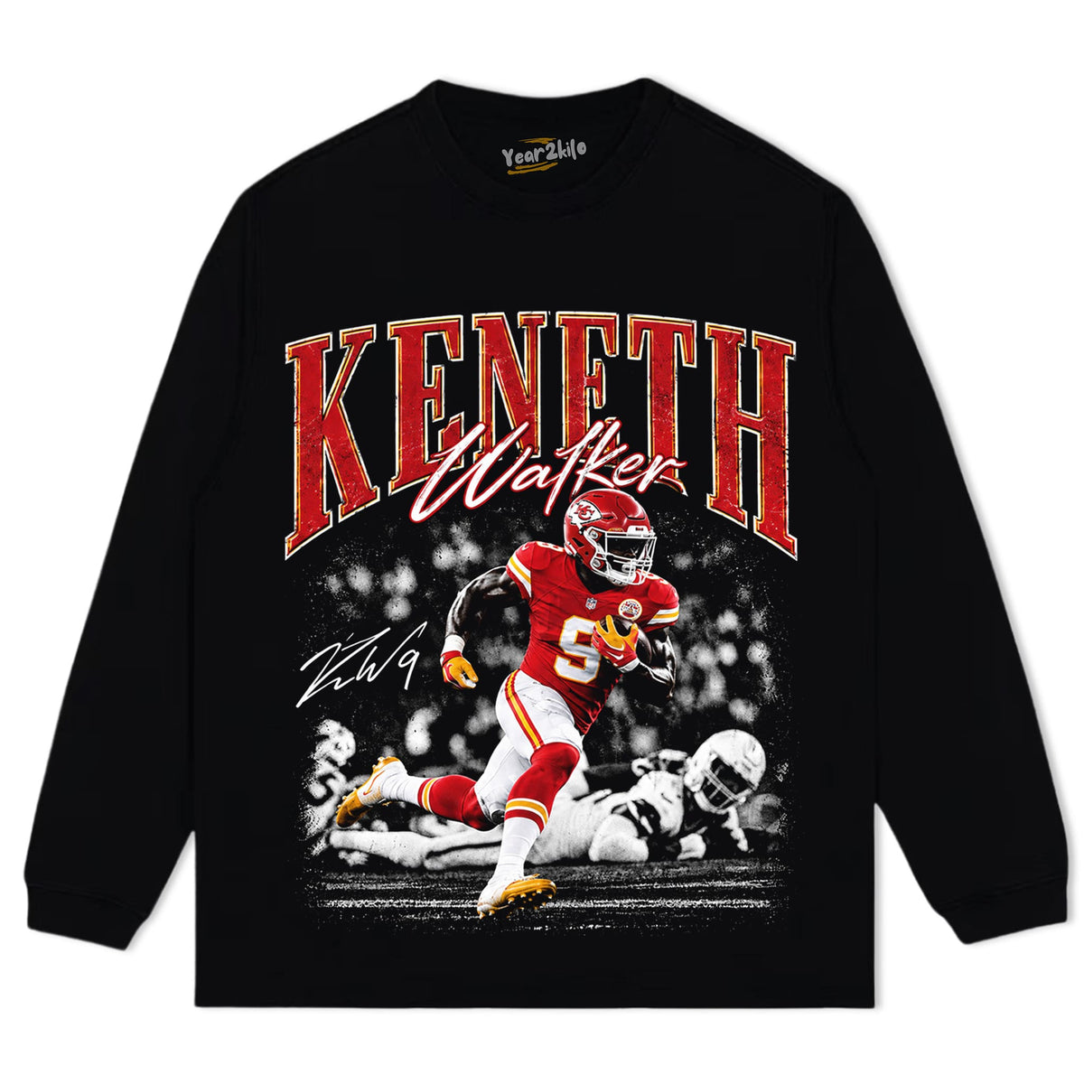 VINTAGE KENNETH WALKER III TANK TOP & TEE & LONG SLEEVE & LAYERED LS & HOODIE