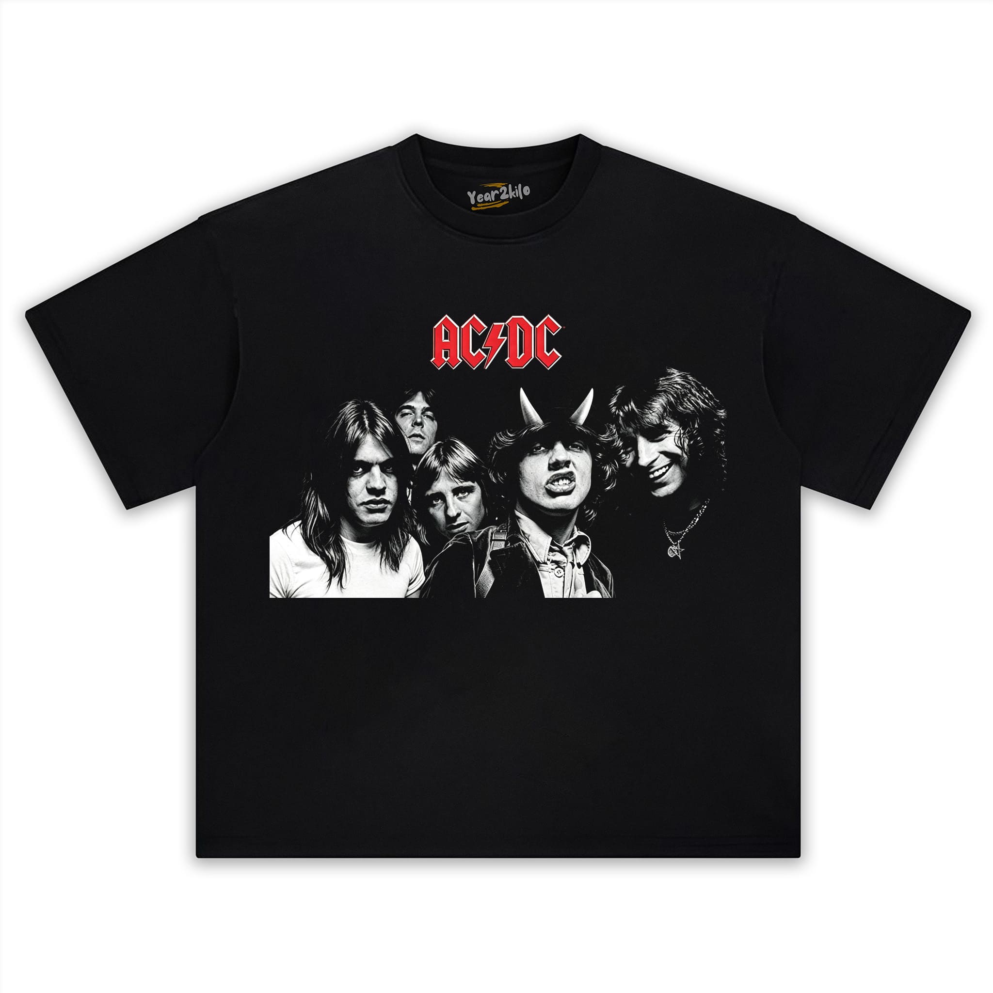 VINTAGE AC/DC V1 TANK TOP & TEE & LONG SLEEVE & LAYERED LS & HOODIE