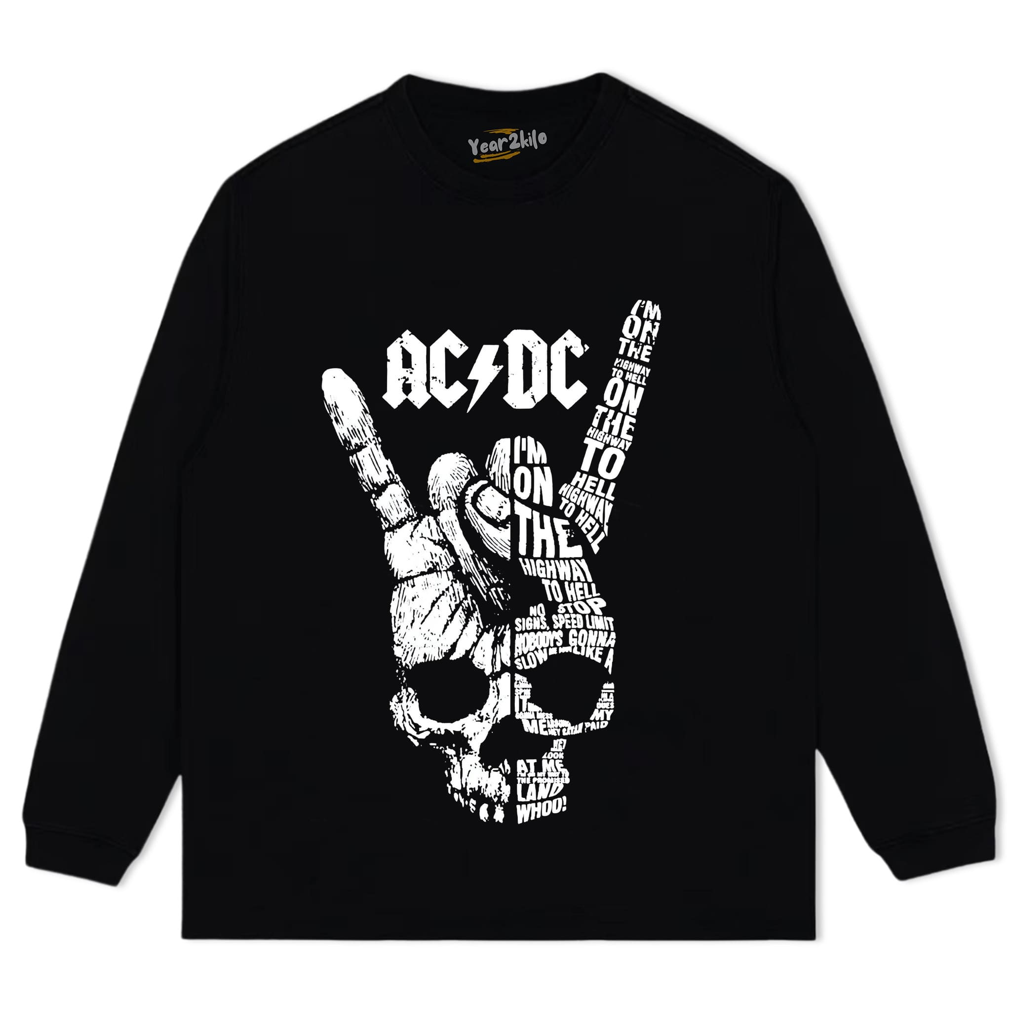 VINTAGE AC/DC V2 TANK TOP & TEE & LONG SLEEVE & LAYERED LS & HOODIE