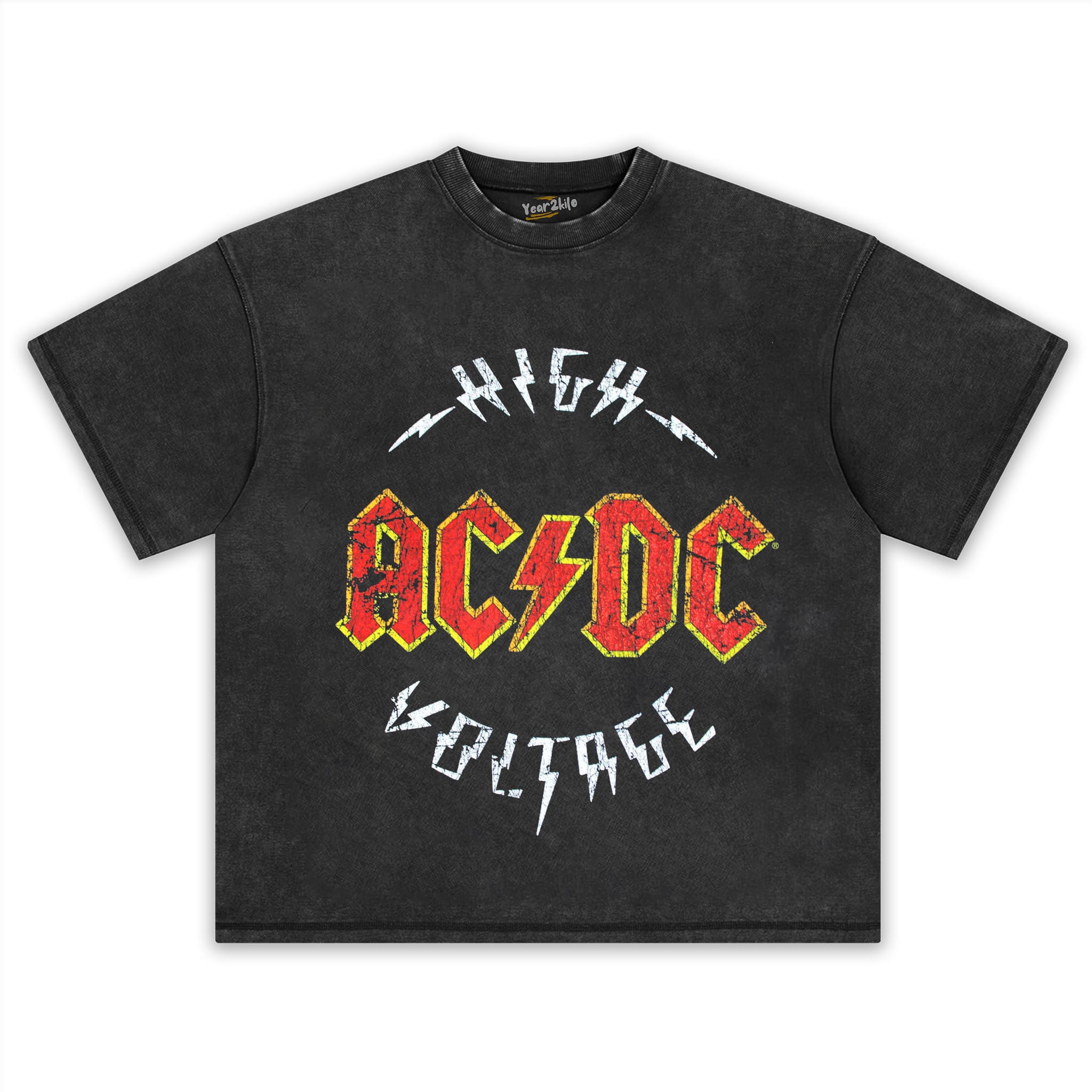 VINTAGE ACDC V3 TANK TOP & TEE & LONG SLEEVE & LAYERED LS & HOODIE