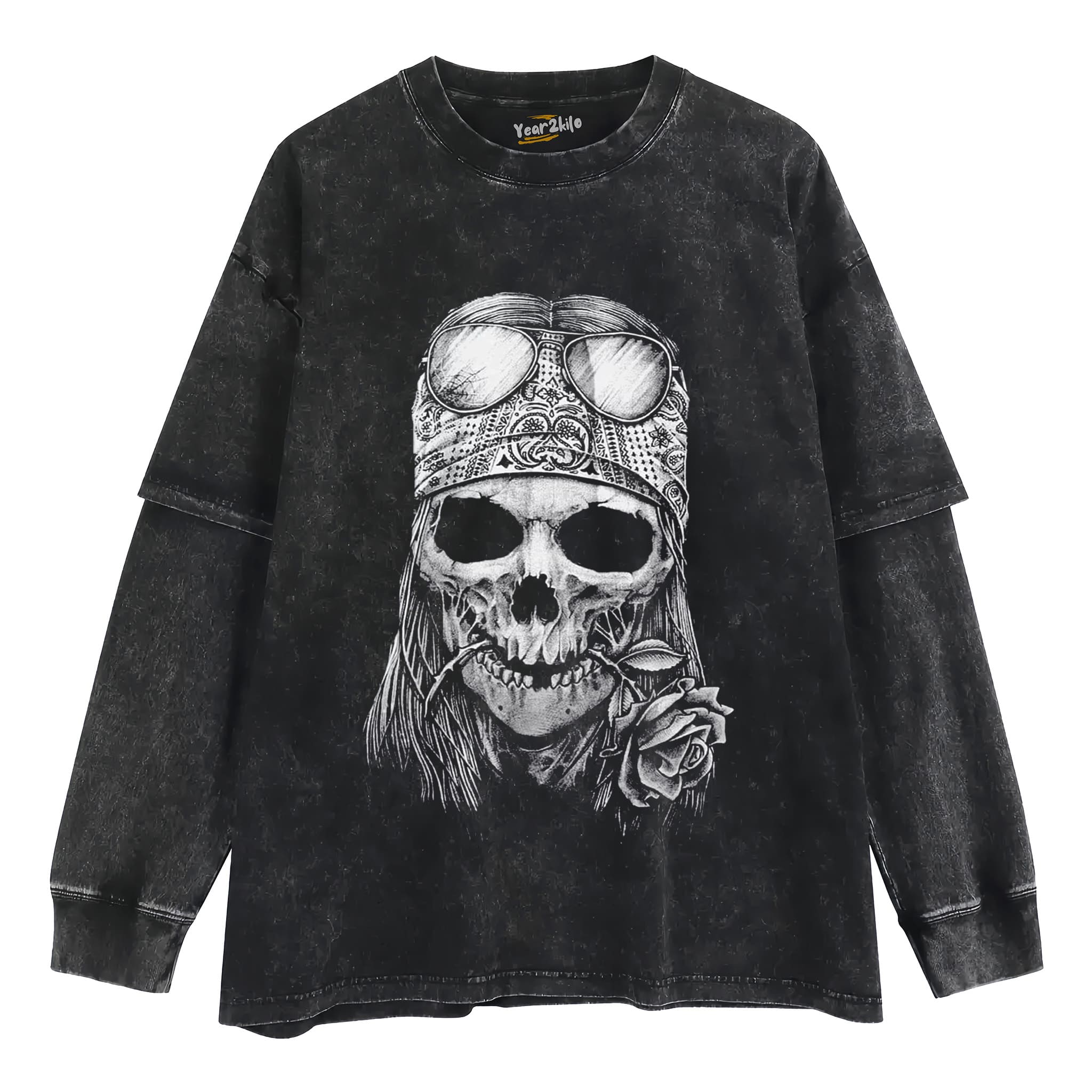 VINTAGE AXL ROSE V1 TANK TOP & TEE & LONG SLEEVE & LAYERED LS & HOODIE
