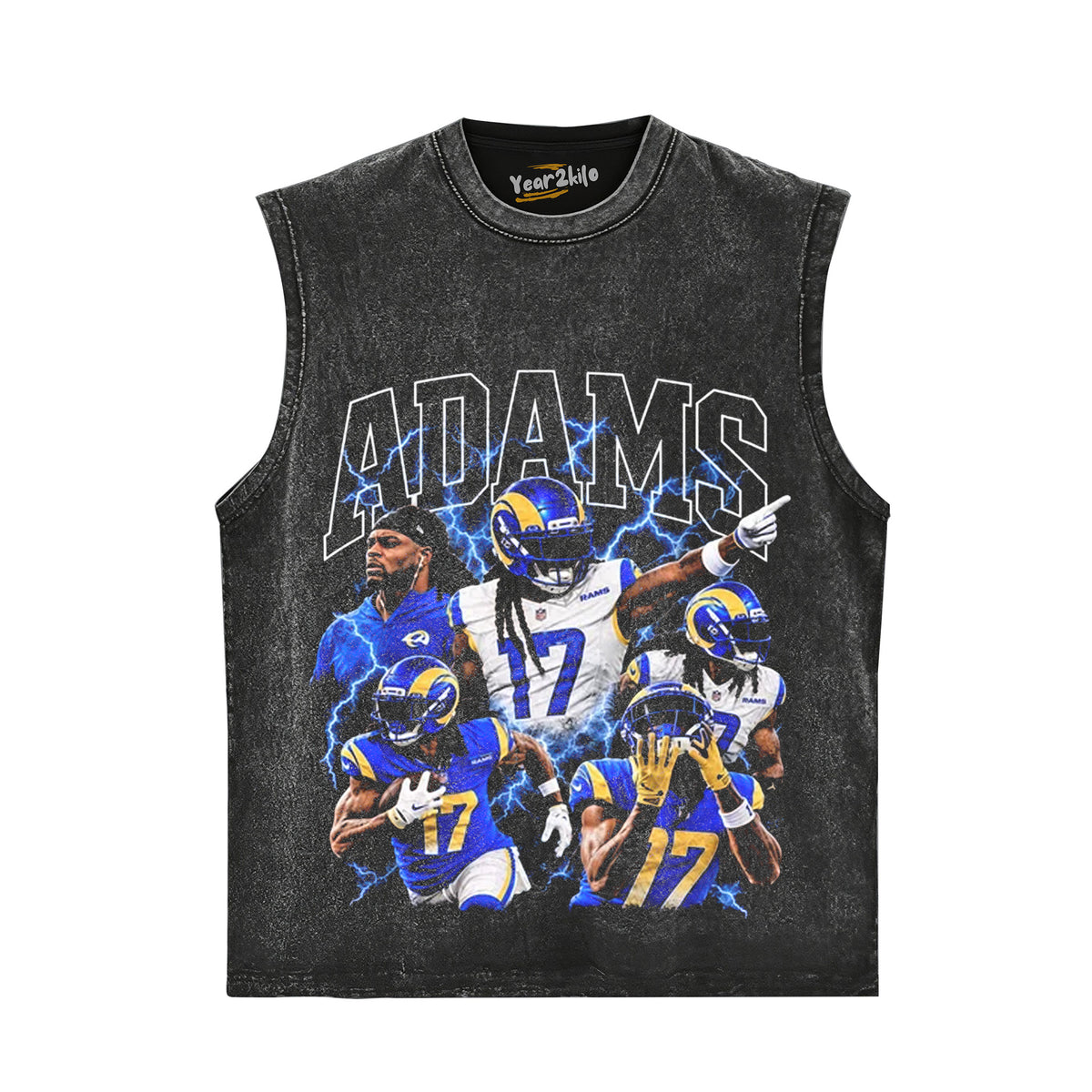 VINTAGE DAVANTE ADAMS FOOTBALL V3 TANK TOP & TEE & LONG SLEEVE & LAYERED LS & HOODIE