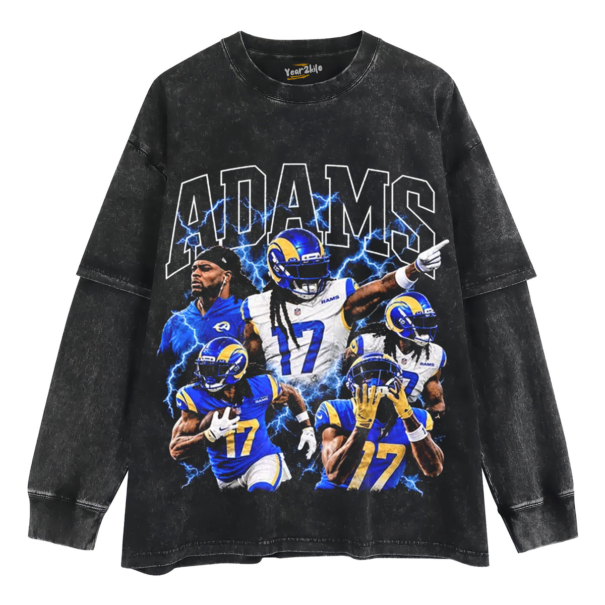 VINTAGE DAVANTE ADAMS FOOTBALL V3 TANK TOP & TEE & LONG SLEEVE & LAYERED LS & HOODIE