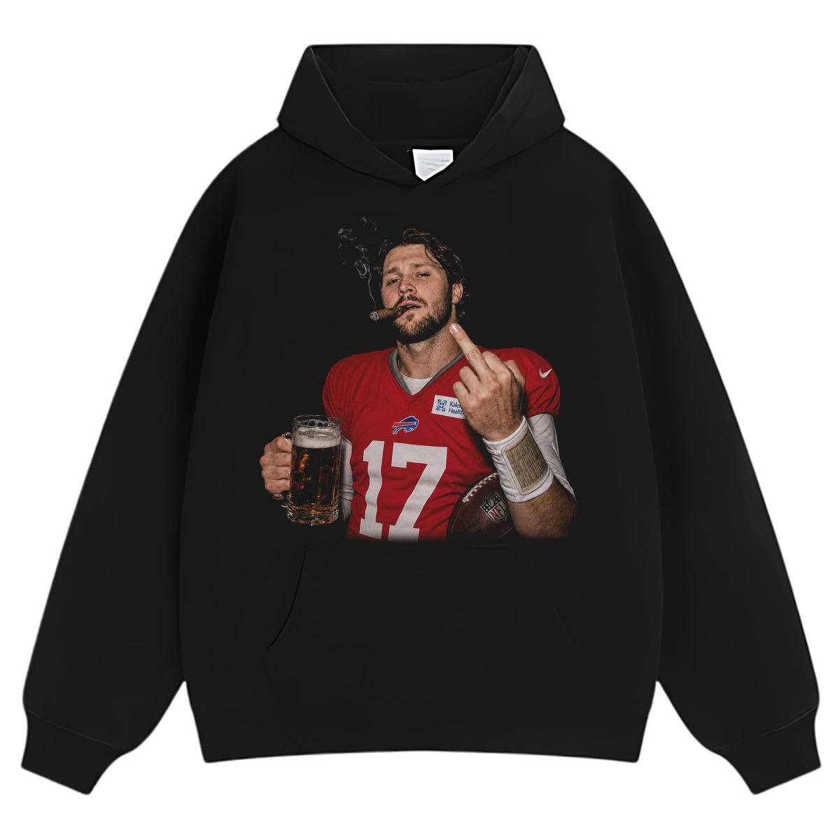 VINTAGE JOSH ALLEN FLIPPING THE BIRD MEME V3 TANK TOP & TEE & LONG SLEEVE & LAYERED LS & HOODIE