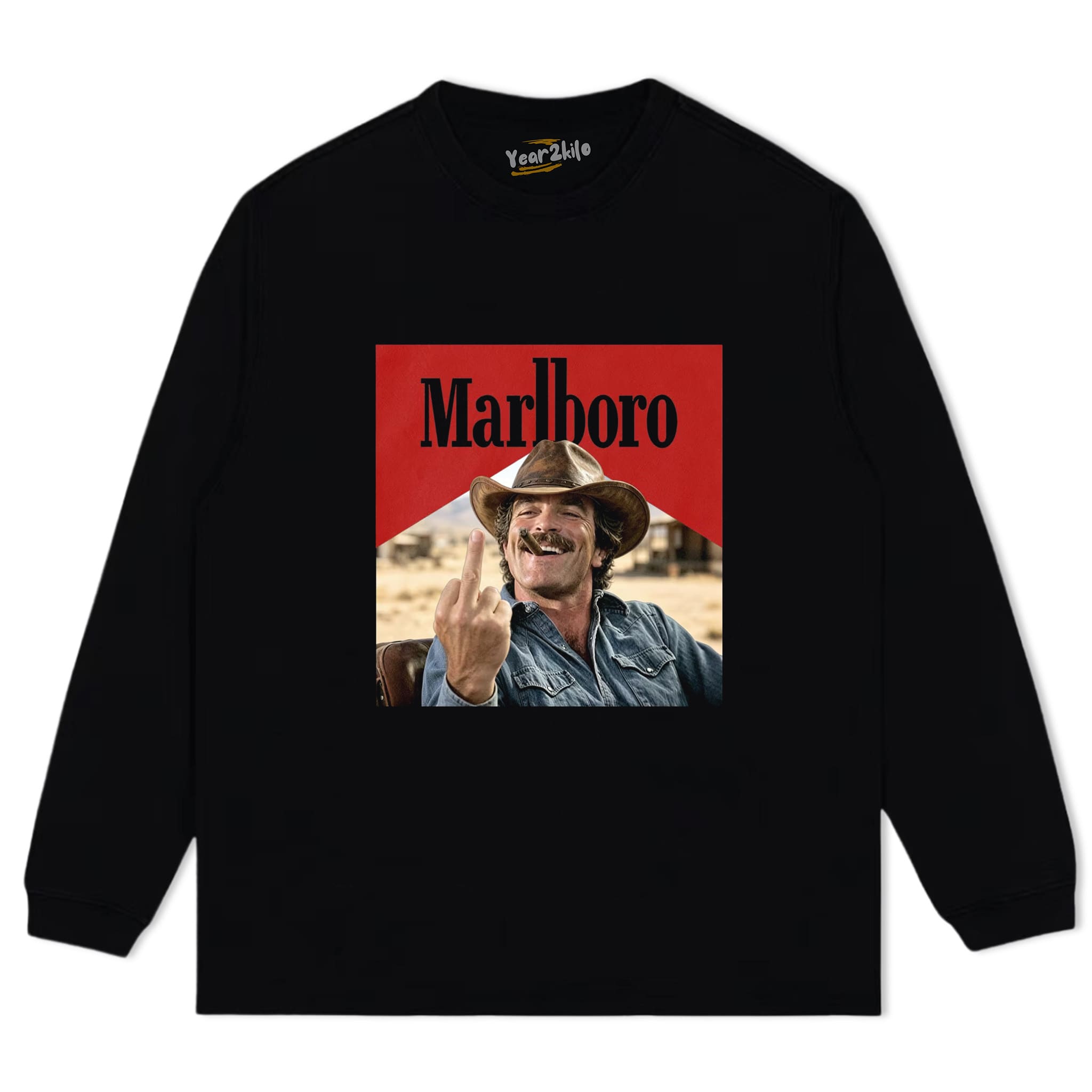 VINTAGE MARLBORO COWBOY CLASSIC V1 TANK TOP & TEE & LONG SLEEVE & LAYERED LS & HOODIE
