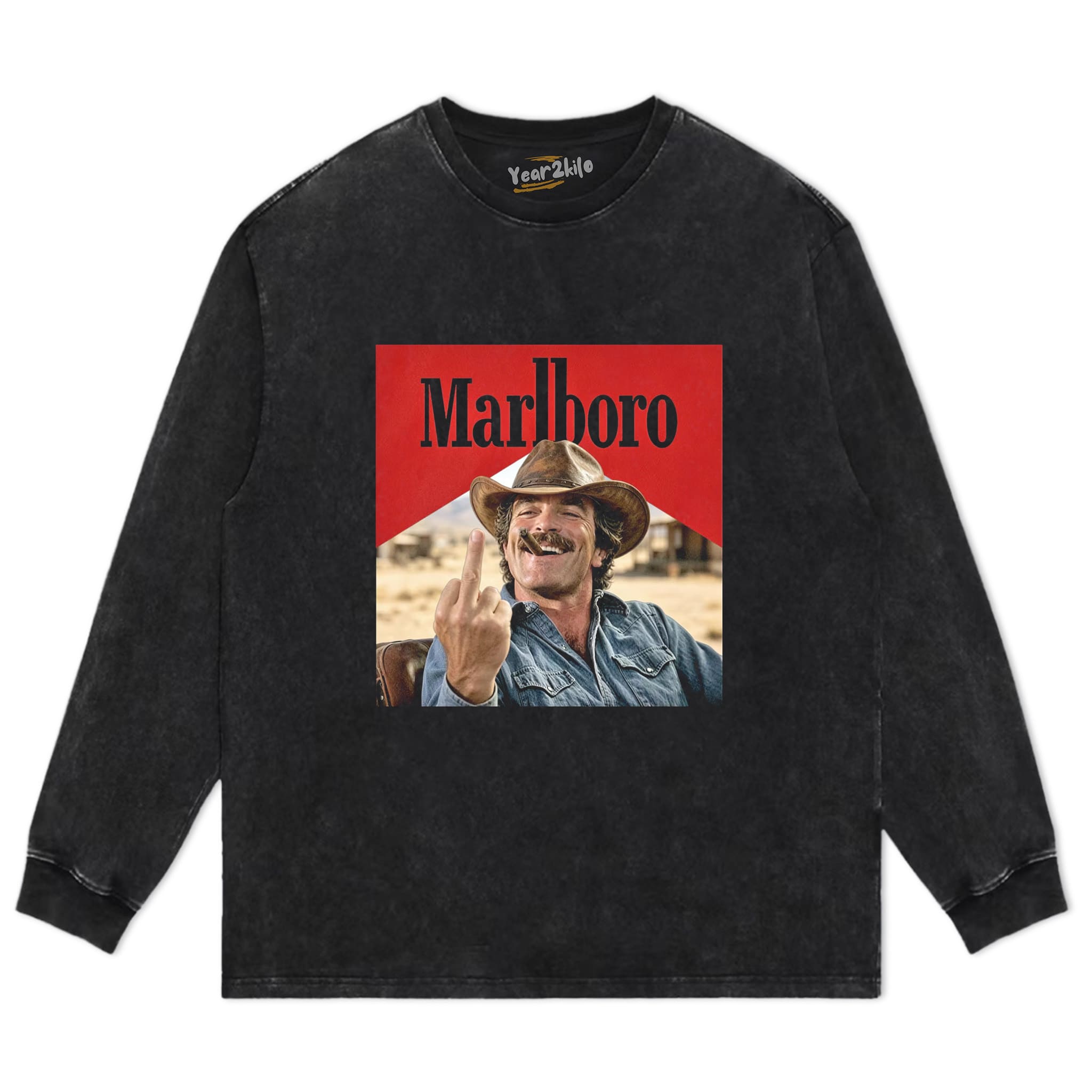 VINTAGE MARLBORO COWBOY CLASSIC V1 TANK TOP & TEE & LONG SLEEVE & LAYERED LS & HOODIE