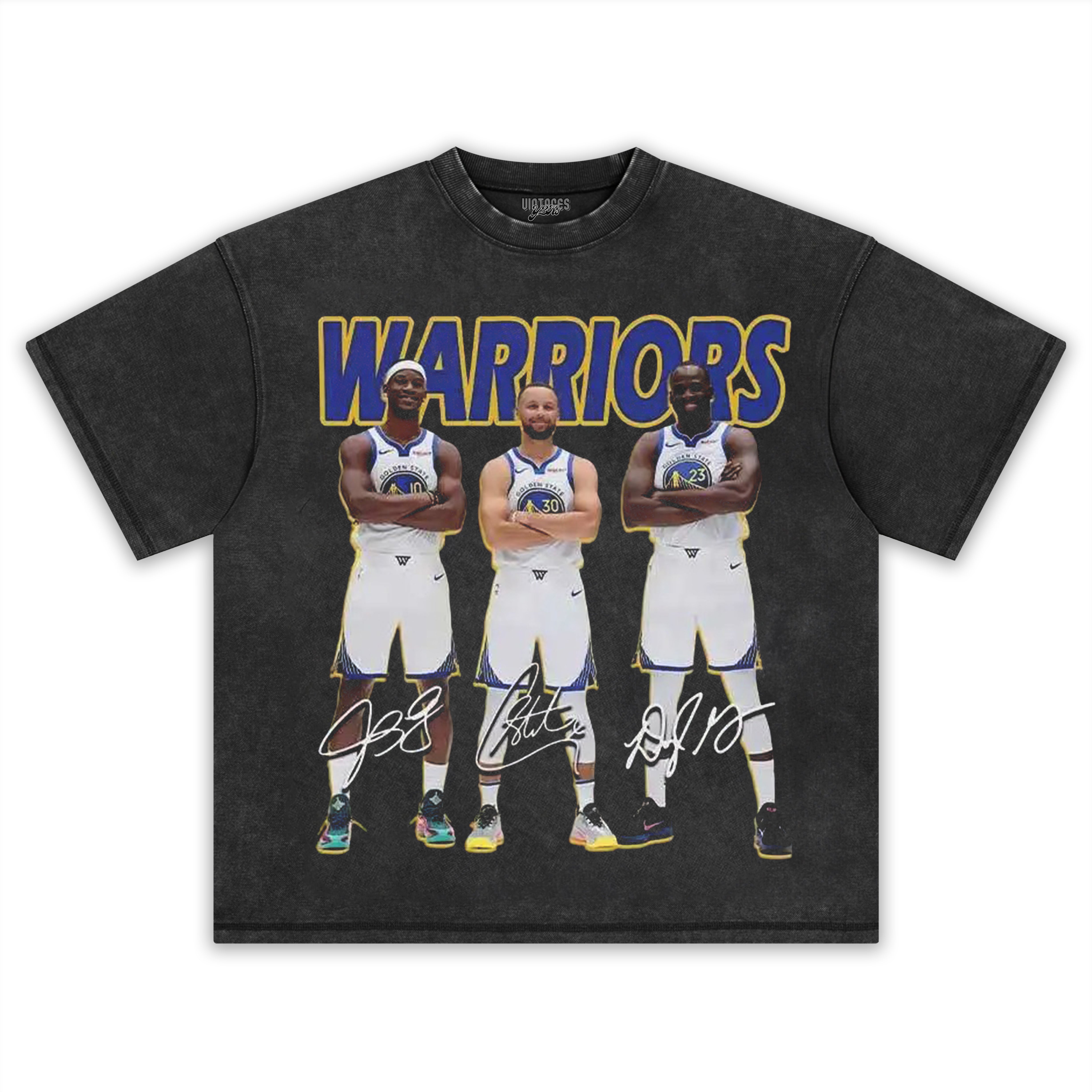 VINTAGE TEE WARRIORS  & LS & HOODIE