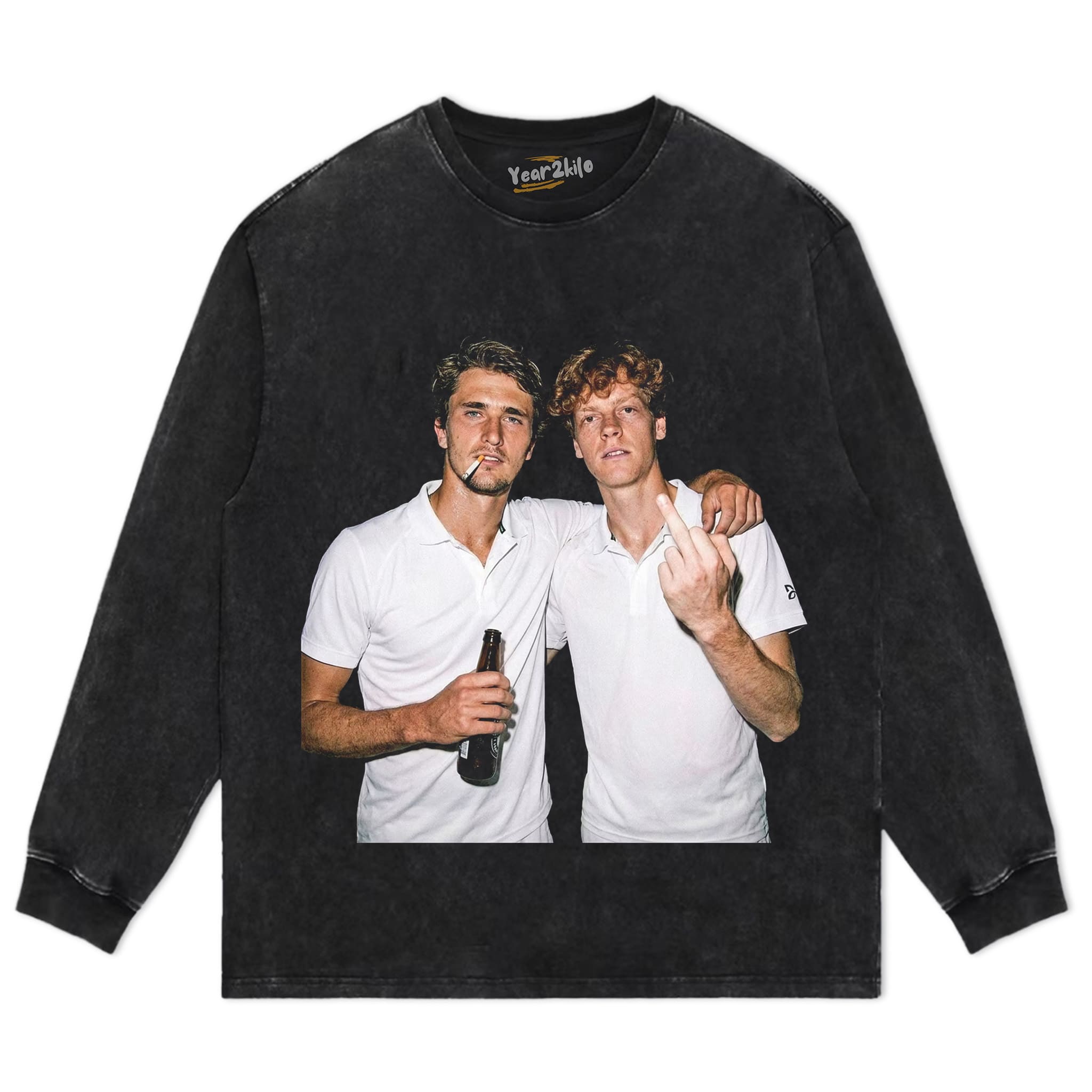 WIMBLEDON 2026 MEN'S SINGLES GERMANY ALEXANDER ZVEREV & ITALY JANNIK SINNER TANK TOP & TEE & LONG SLEEVE & LAYERED LS & HOODIE