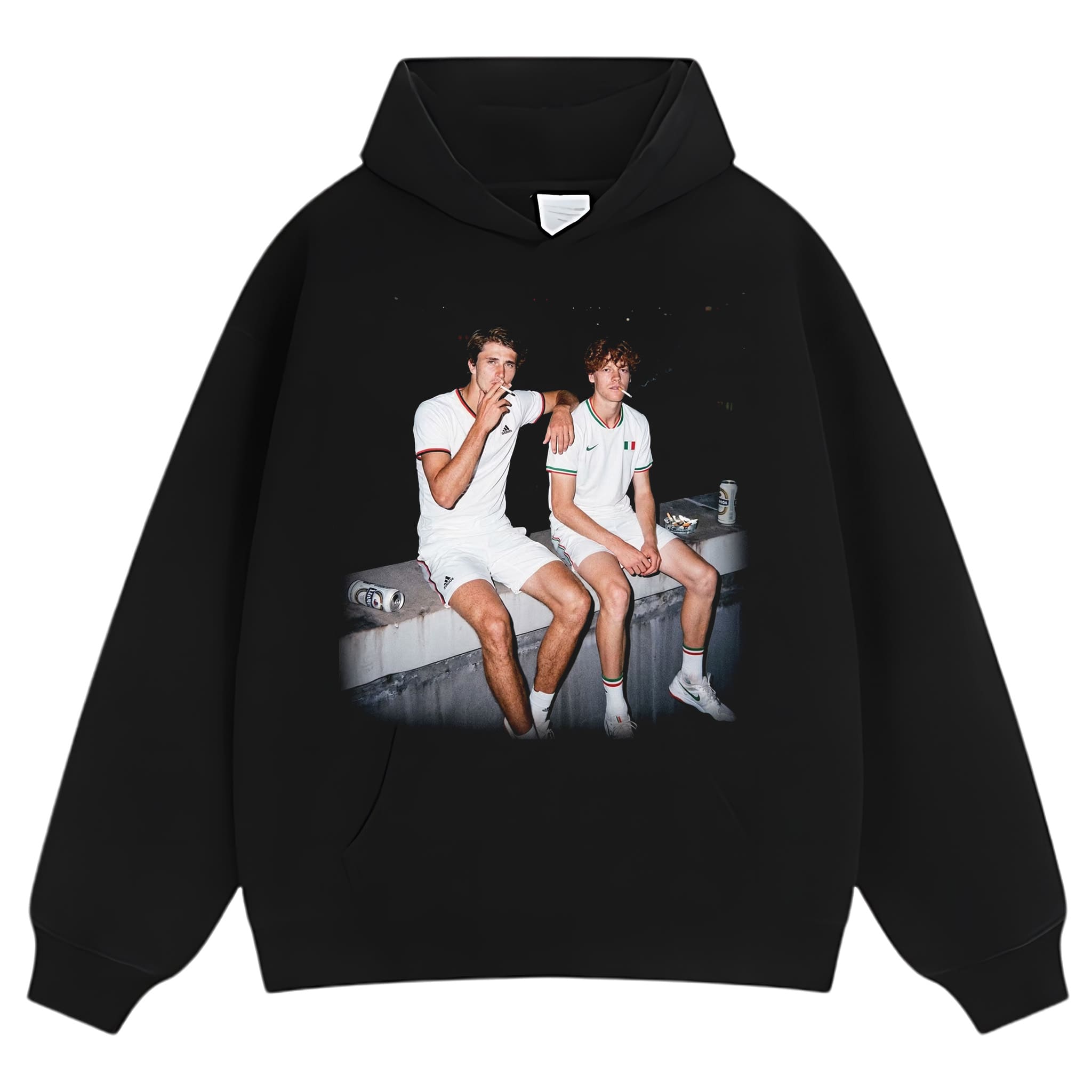 WIMBLEDON 2026 MEN'S SINGLES GERMANY ALEXANDER ZVEREV & ITALY JANNIK SINNER V1 TANK TOP & TEE & LONG SLEEVE & LAYERED LS & HOODIE
