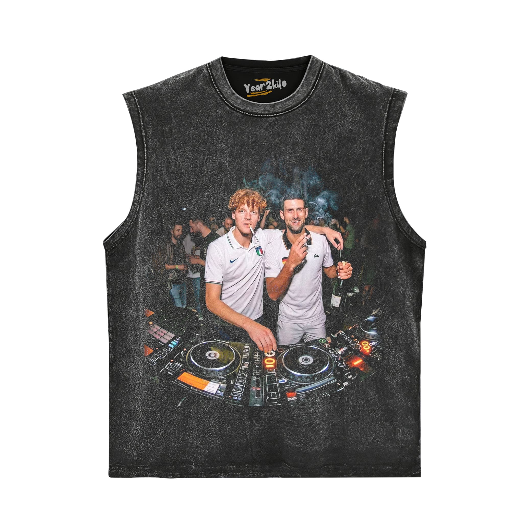 WIMBLEDON 2026 MEN'S SINGLES GERMANY NOVAK DJOKOVIC & ITALY JANNIK SINNER TENNIS TANK TOP & TEE & LONG SLEEVE & LAYERED LS & HOODIE