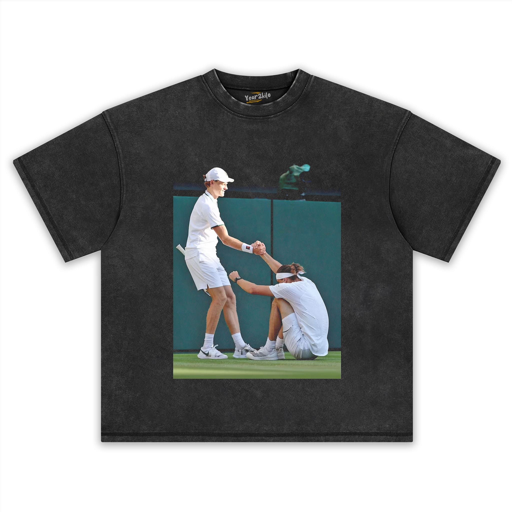 WIMBLEDON 2026 MEN'S SINGLES JANNIK SINNER & ALEXANDER ZVEREV TENNIS TANK TOP & TEE & LONG SLEEVE & LAYERED LS & HOODIE
