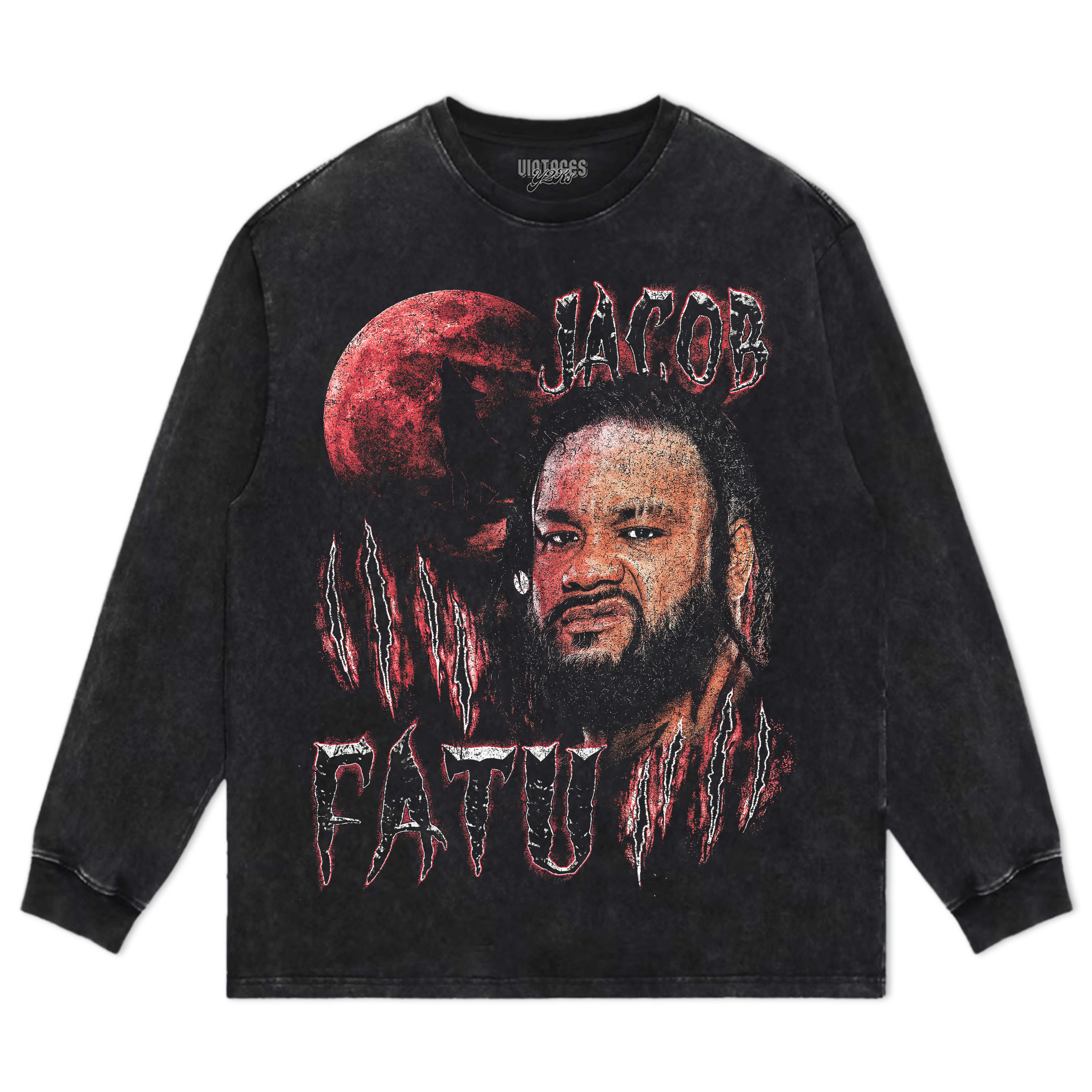WWE JACOB FATU TEE & LS & HOODIE