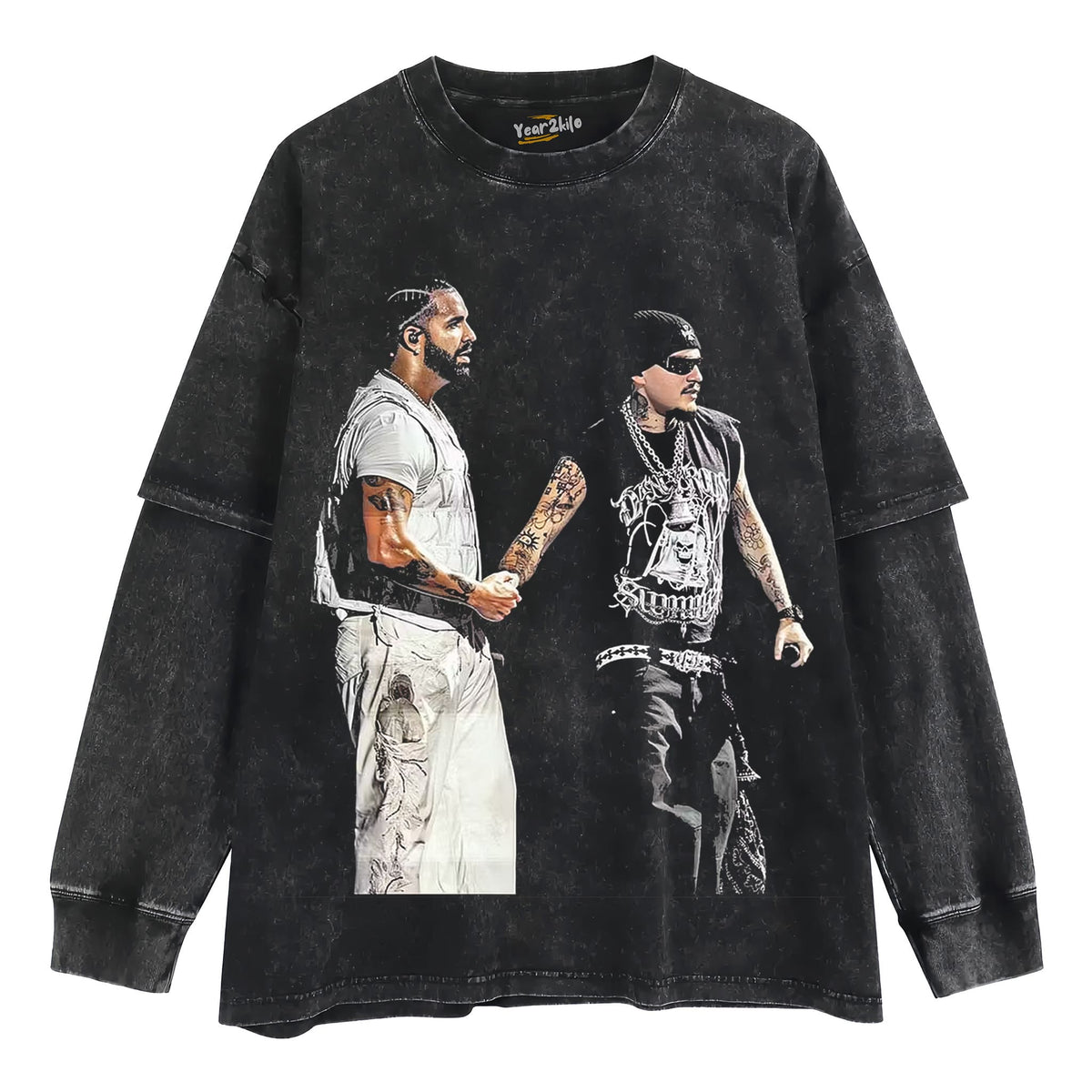 YEAT & DRAKE V2 TANK TOP & TEE & LONG SLEEVE & LAYERED LS & HOODIE