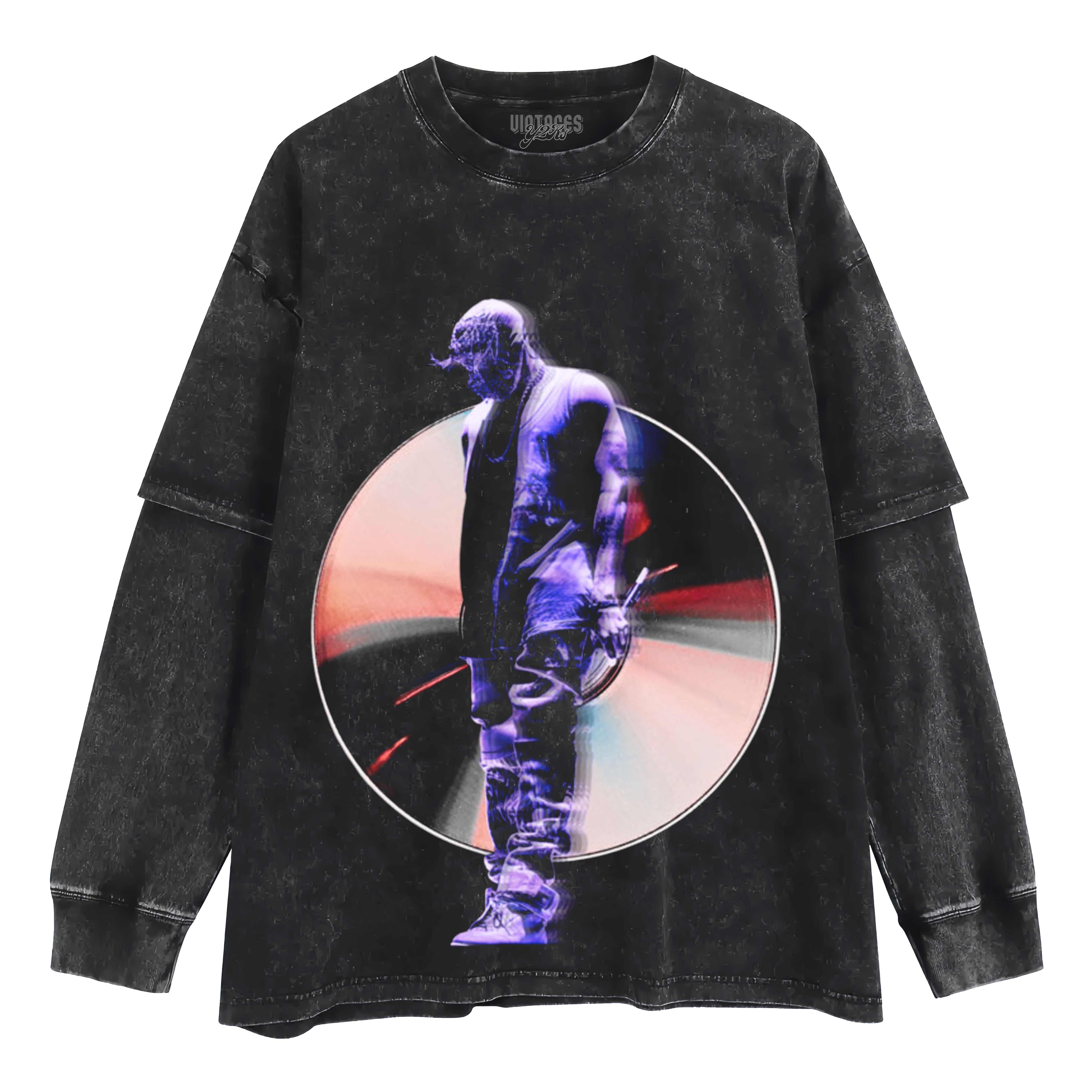 YEEZUS II - KANYE WEST LAYERED LONG SLEEVE
