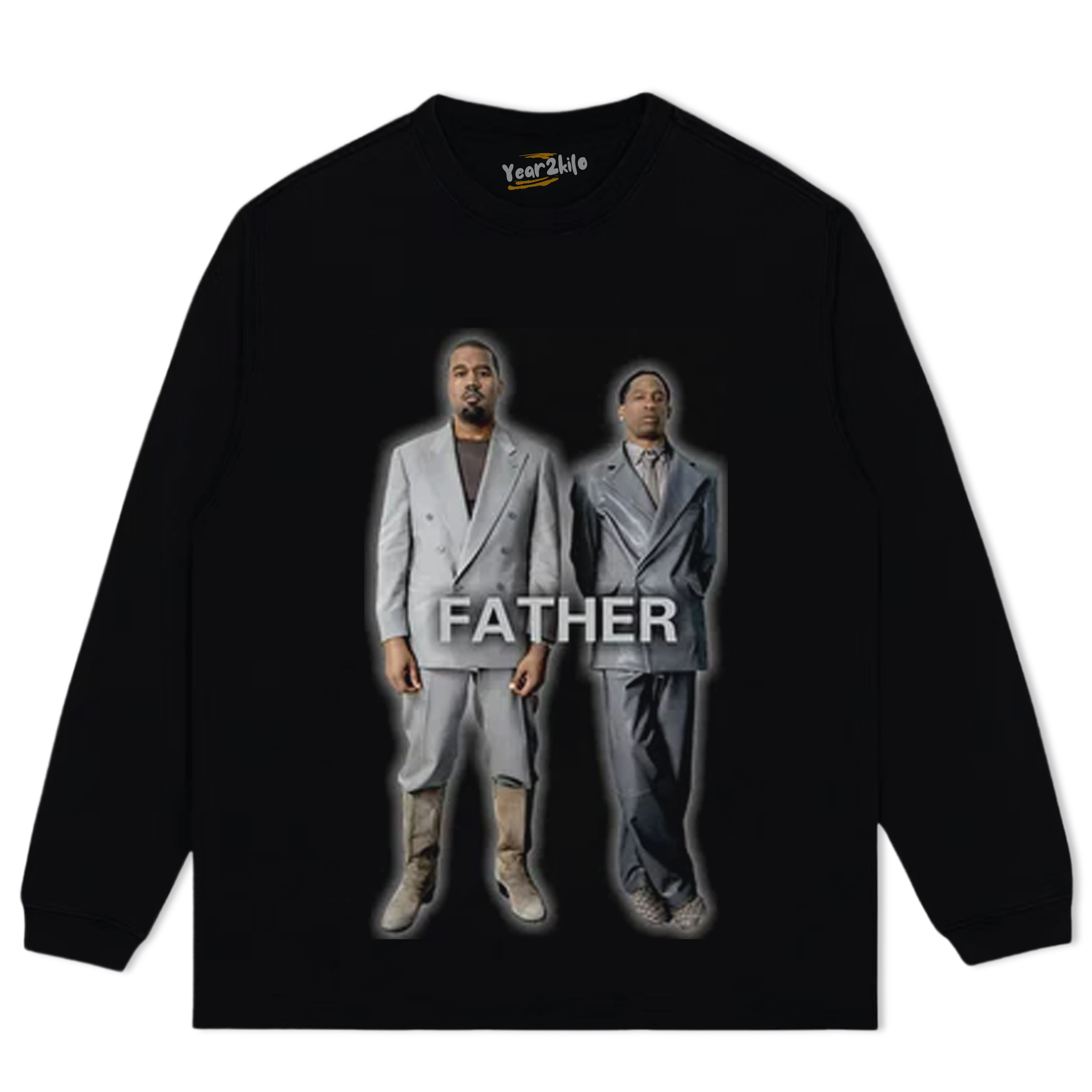 YE TRAVIS SCOTT FATHER TANK TOP & TEE & LONG SLEEVE & LAYERED LS & HOODIE