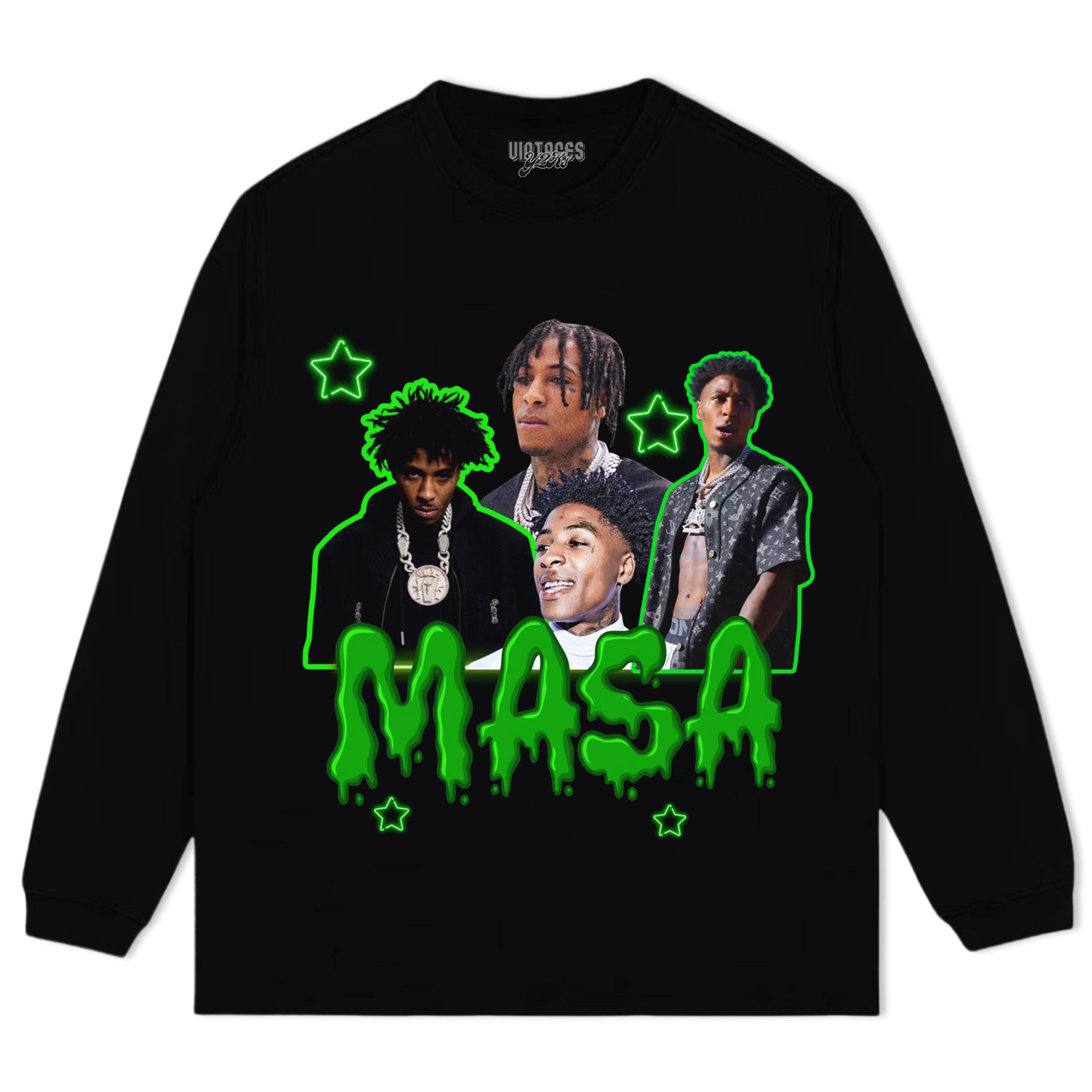 YOUNGBOY NEVER BROKE AGAIN MASA TEE & LS & HOODIE