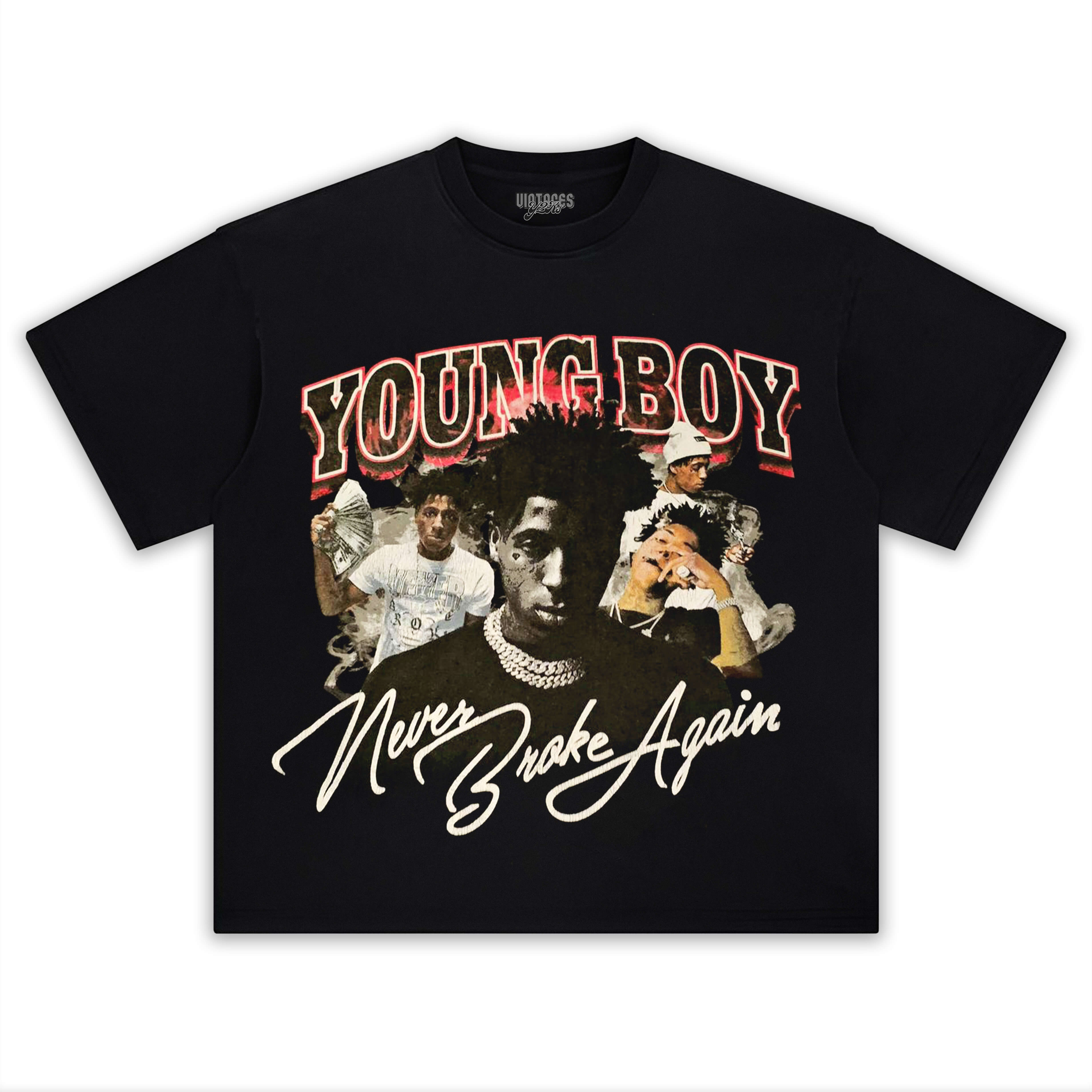 YOUNGBOY NEVER BROKE AGAIN PUZZLE TEE & LS & HOODIE