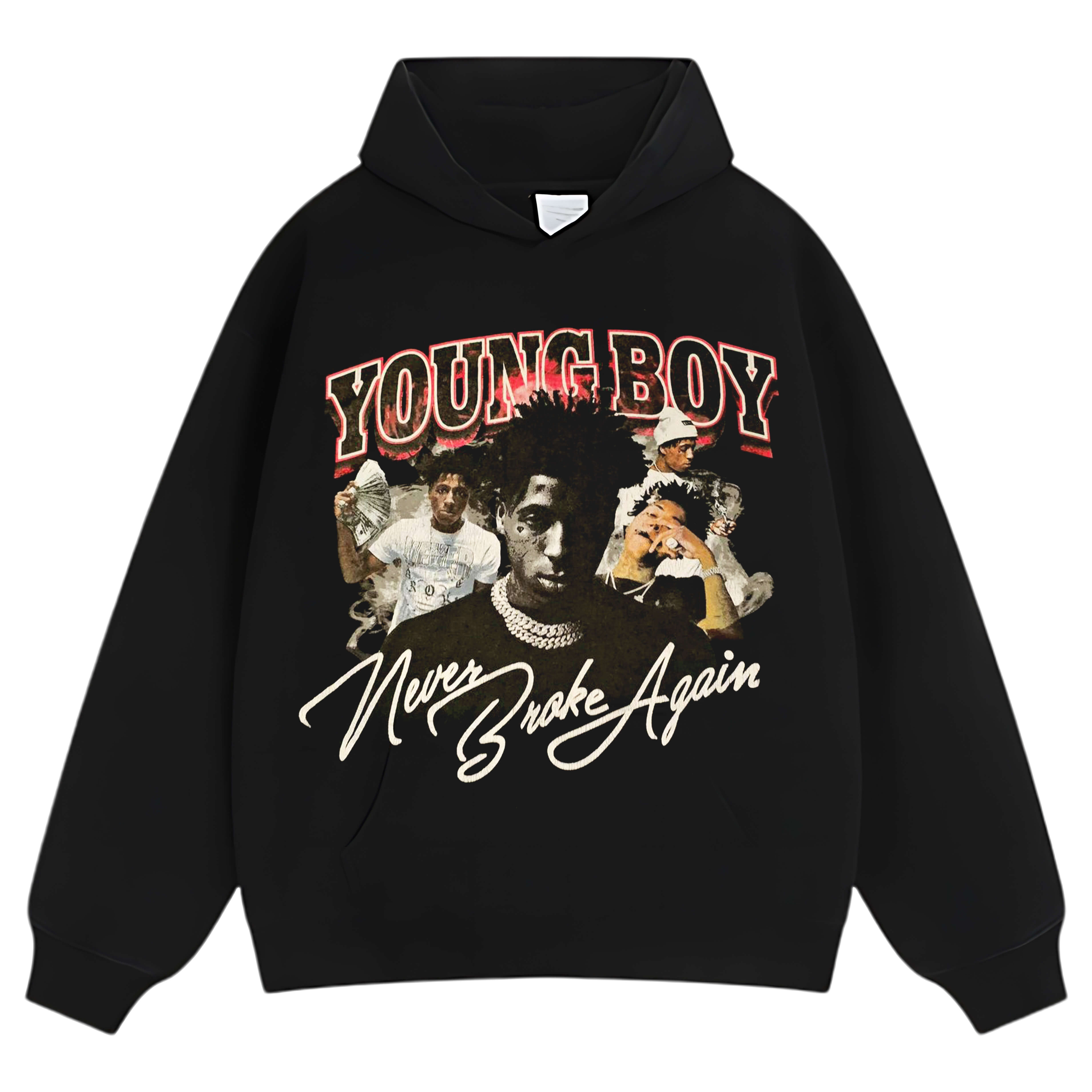 YOUNGBOY NEVER BROKE AGAIN PUZZLE TEE & LS & HOODIE