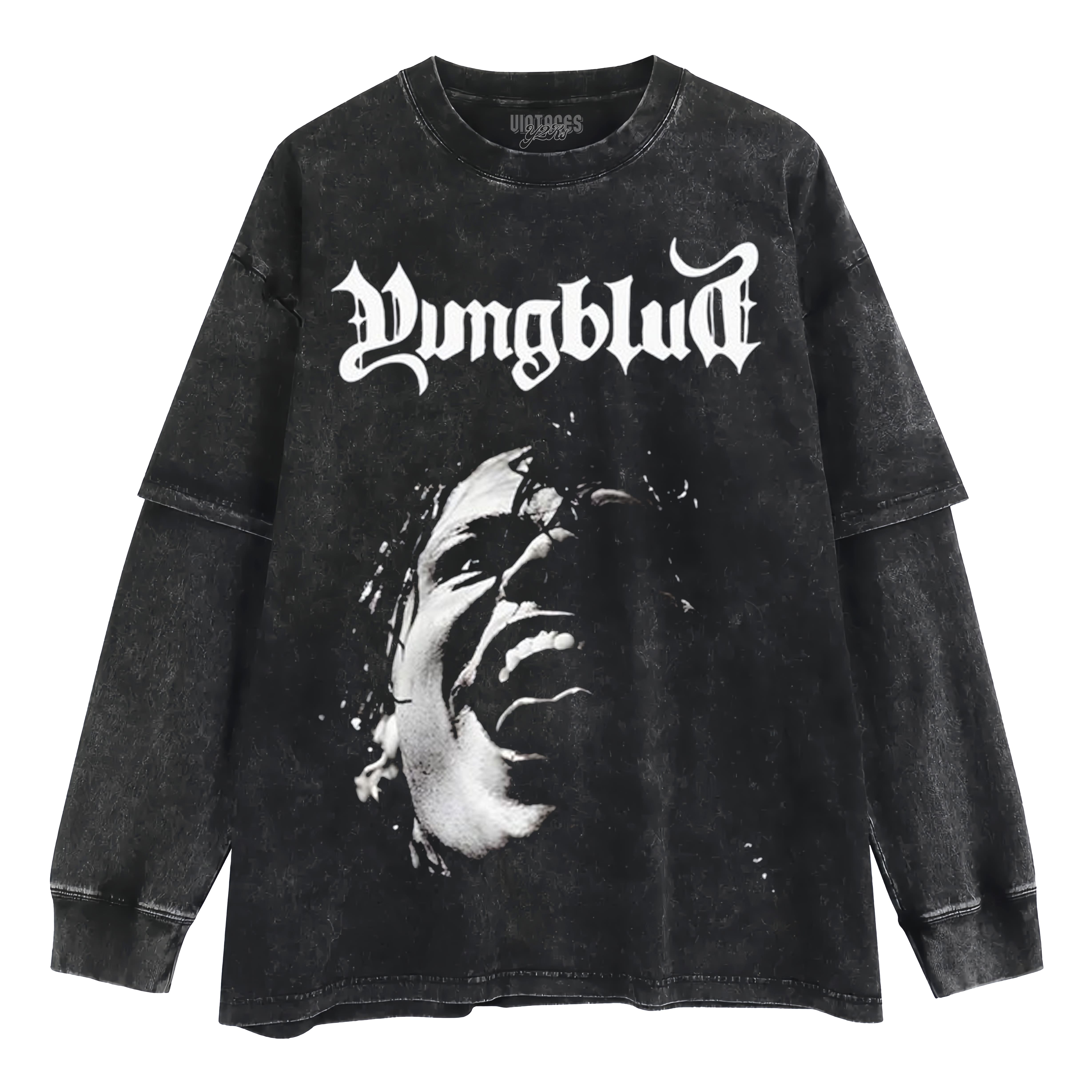 YUNGBLUD IDOLS FACIAL 2026 AUS TOUR LAYERED LONG SLEEVE