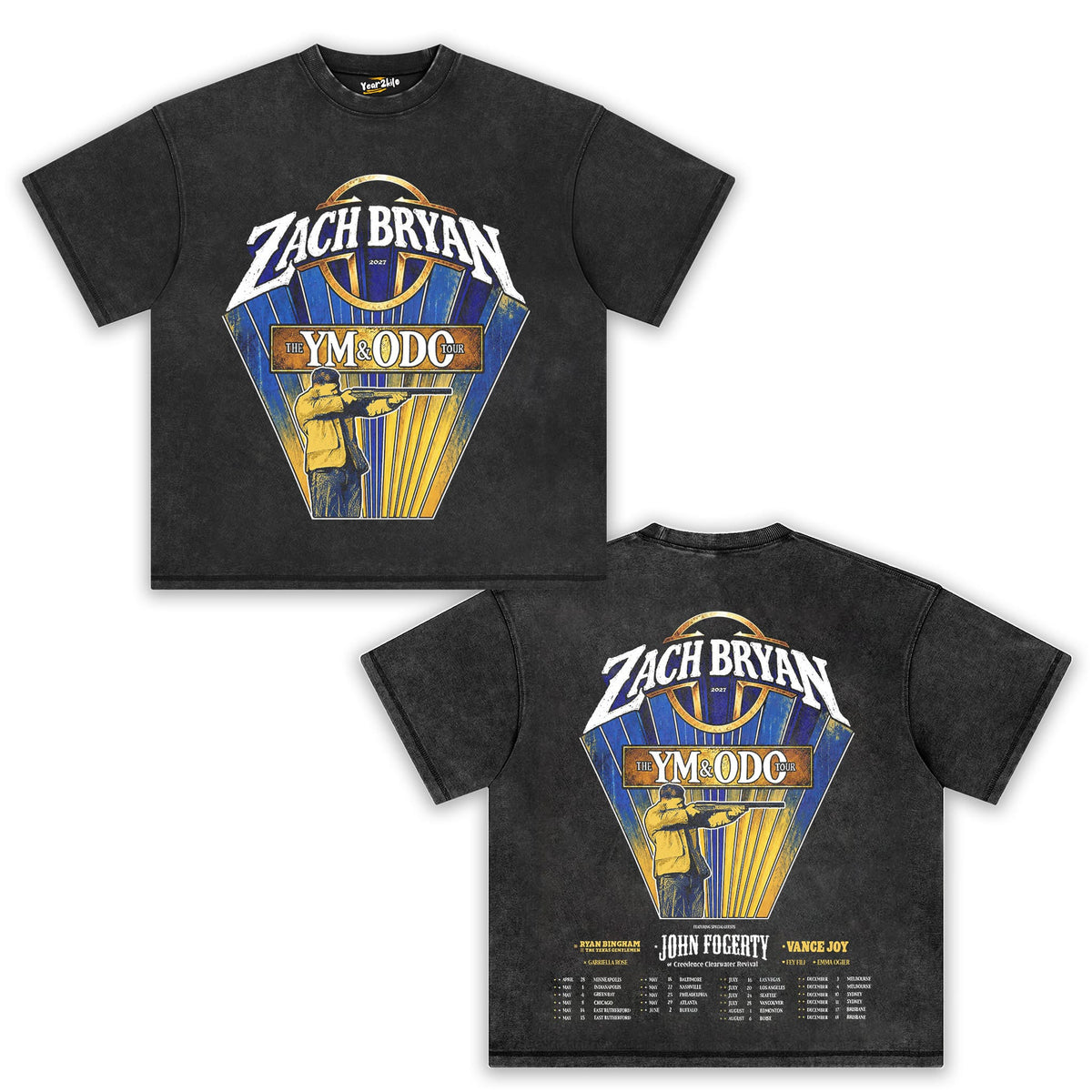 ZACH BRYAN TOUR TANK TOP & TEE