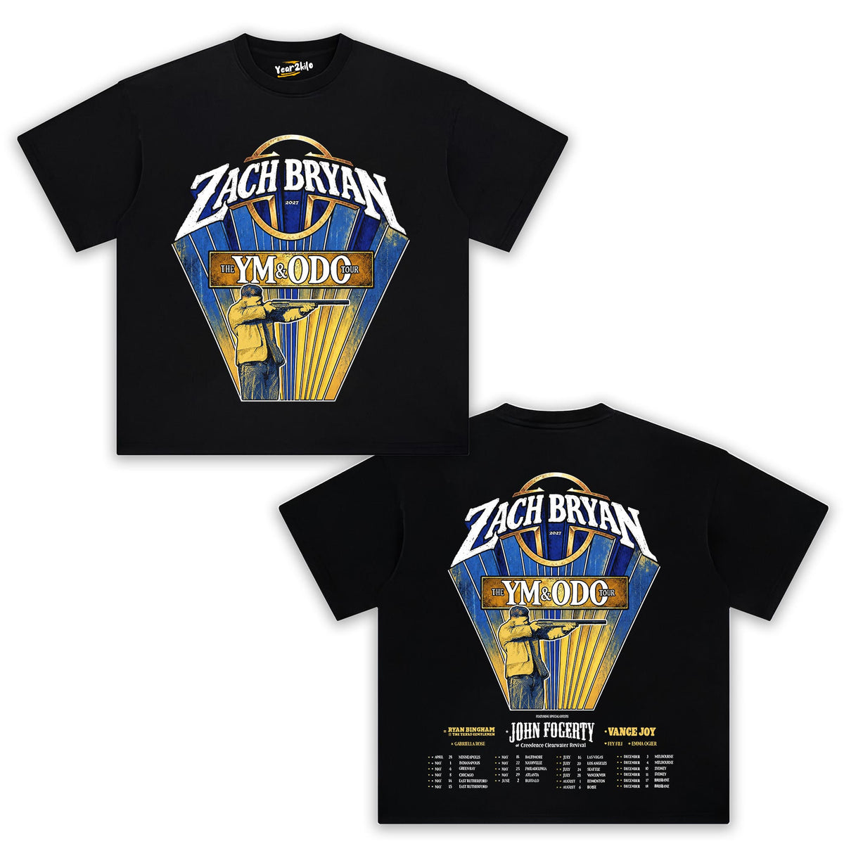 ZACH BRYAN TOUR TANK TOP & TEE
