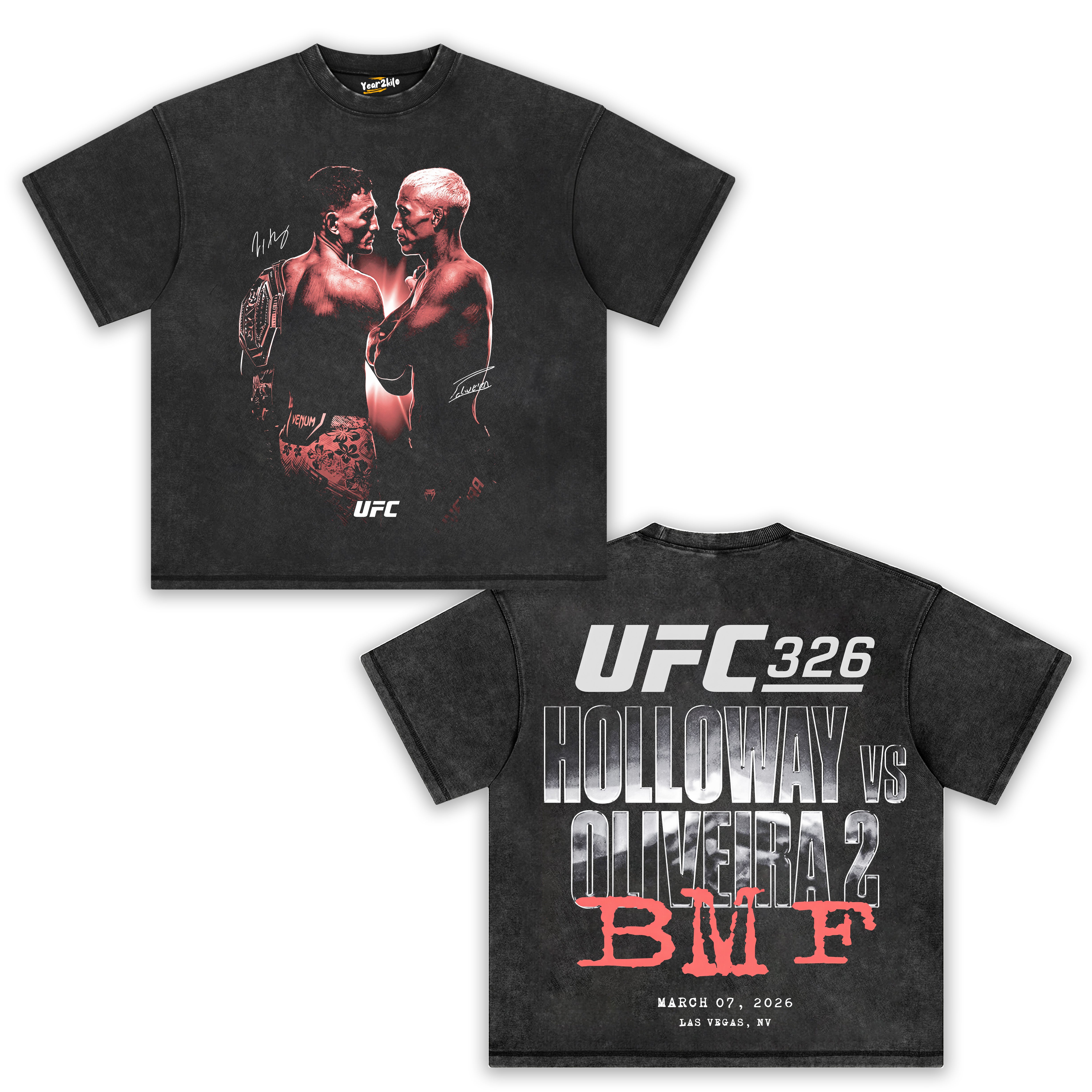 CHARLES OLIVEIRA - UFC 326 MATCHUP BOXY TEE