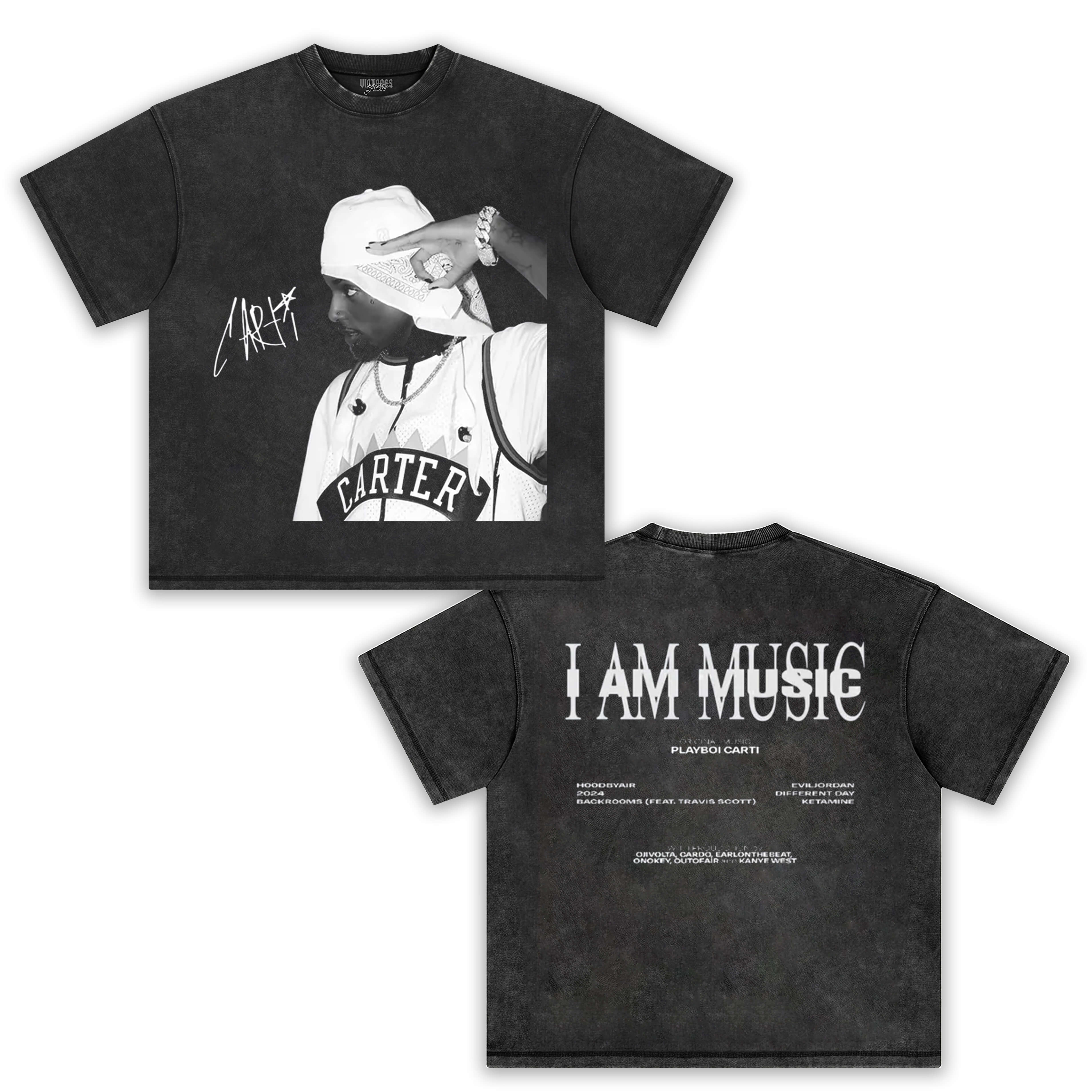 PLAYBOI CARTI & I AM MUSIC 2.0 TEE